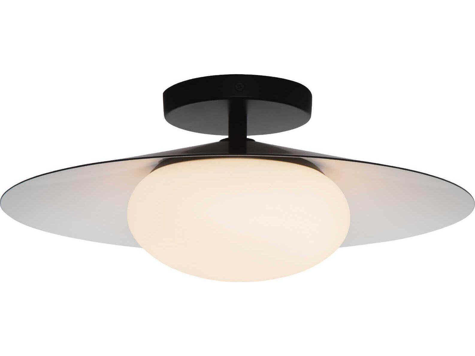 Kuzco Lighting Cruz White Round Flush Mount