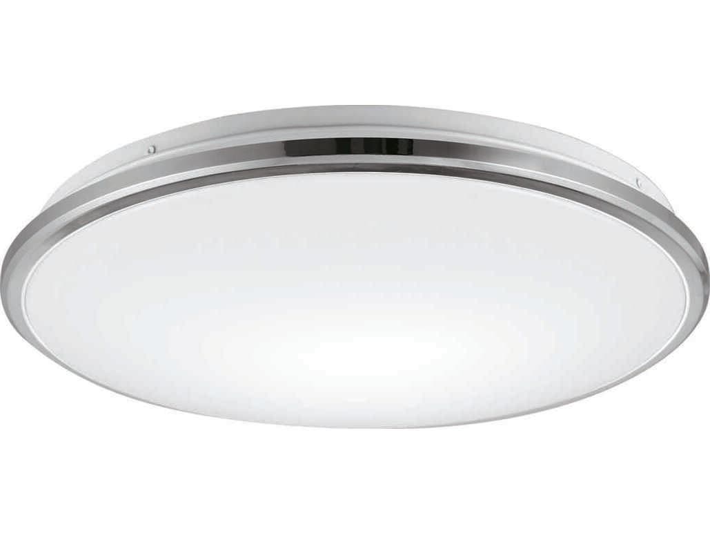 Kuzco Lighting Brook Chrome Round Flush Mount