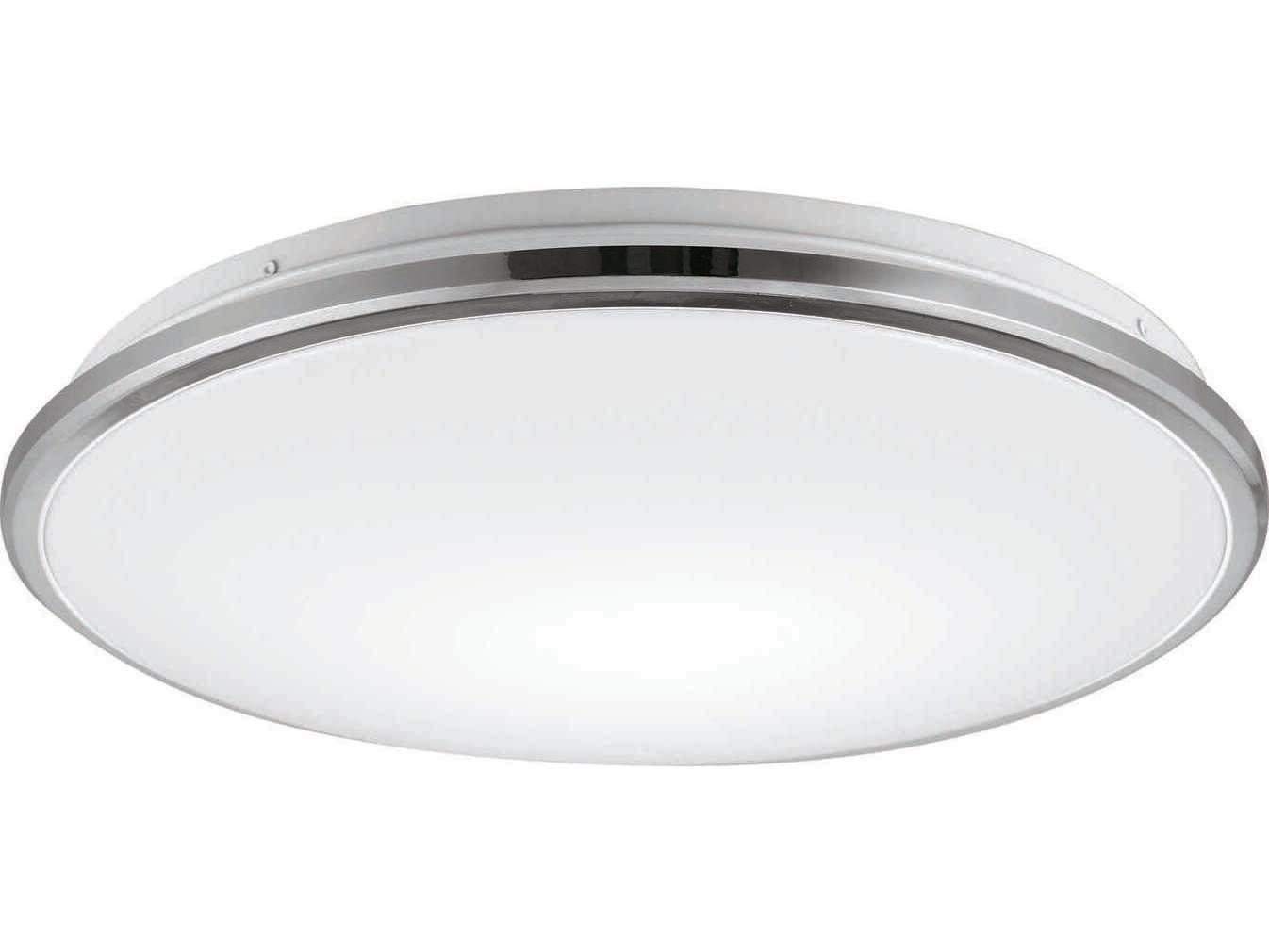 Kuzco Lighting Brook Chrome Round Flush Mount
