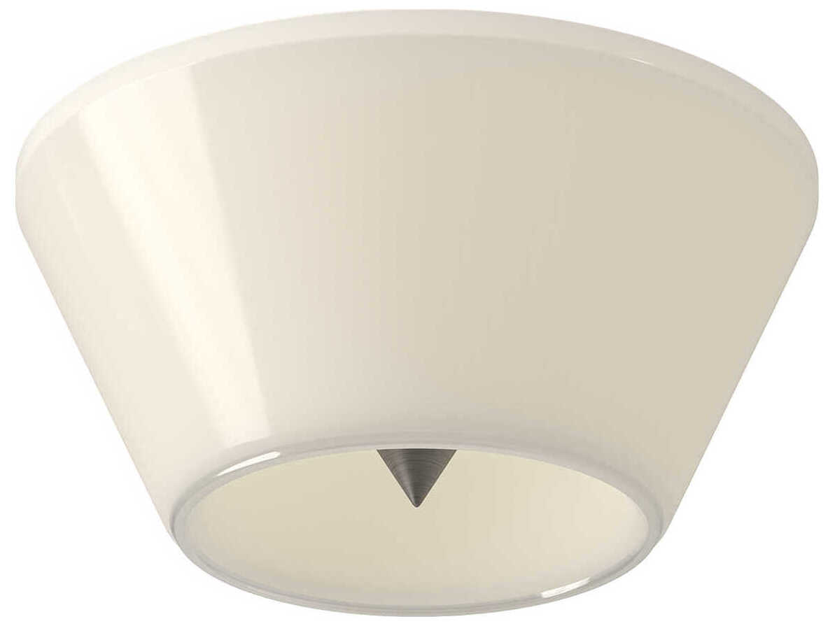 Kuzco Lighting Holt Brushed Nickel Round Flush Mount