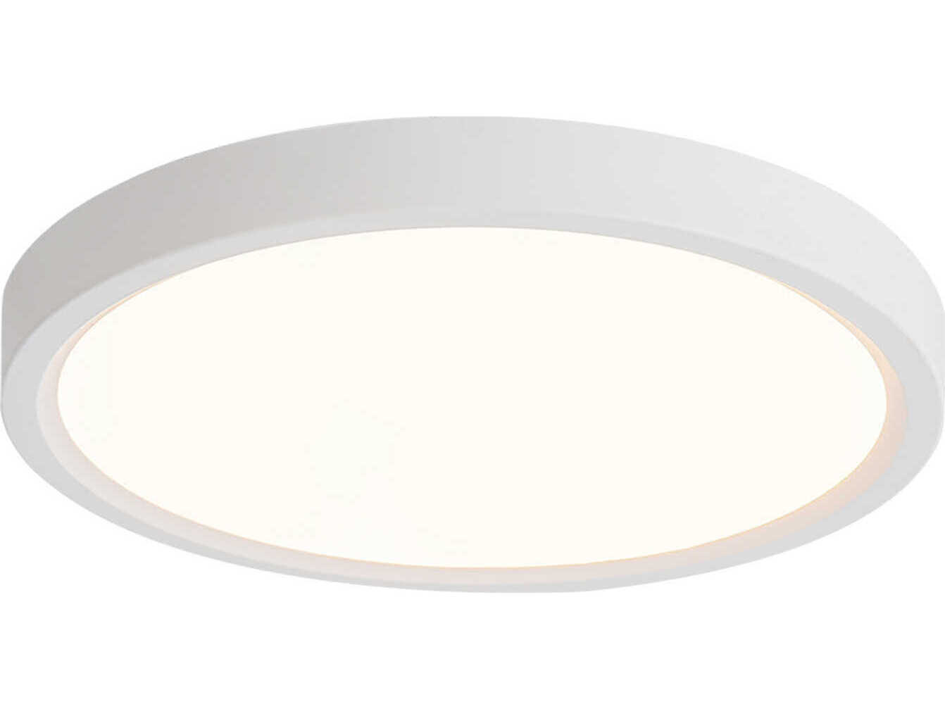 Kuzco Lighting Mio White Round Flush Mount