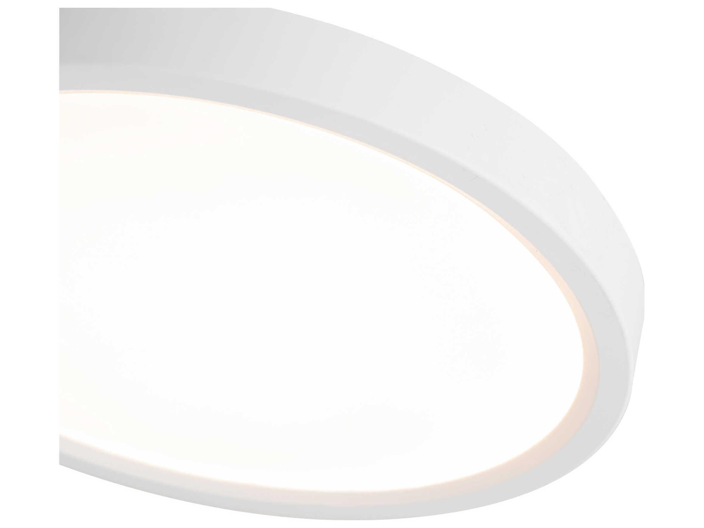 Kuzco Lighting Mio White Round Flush Mount