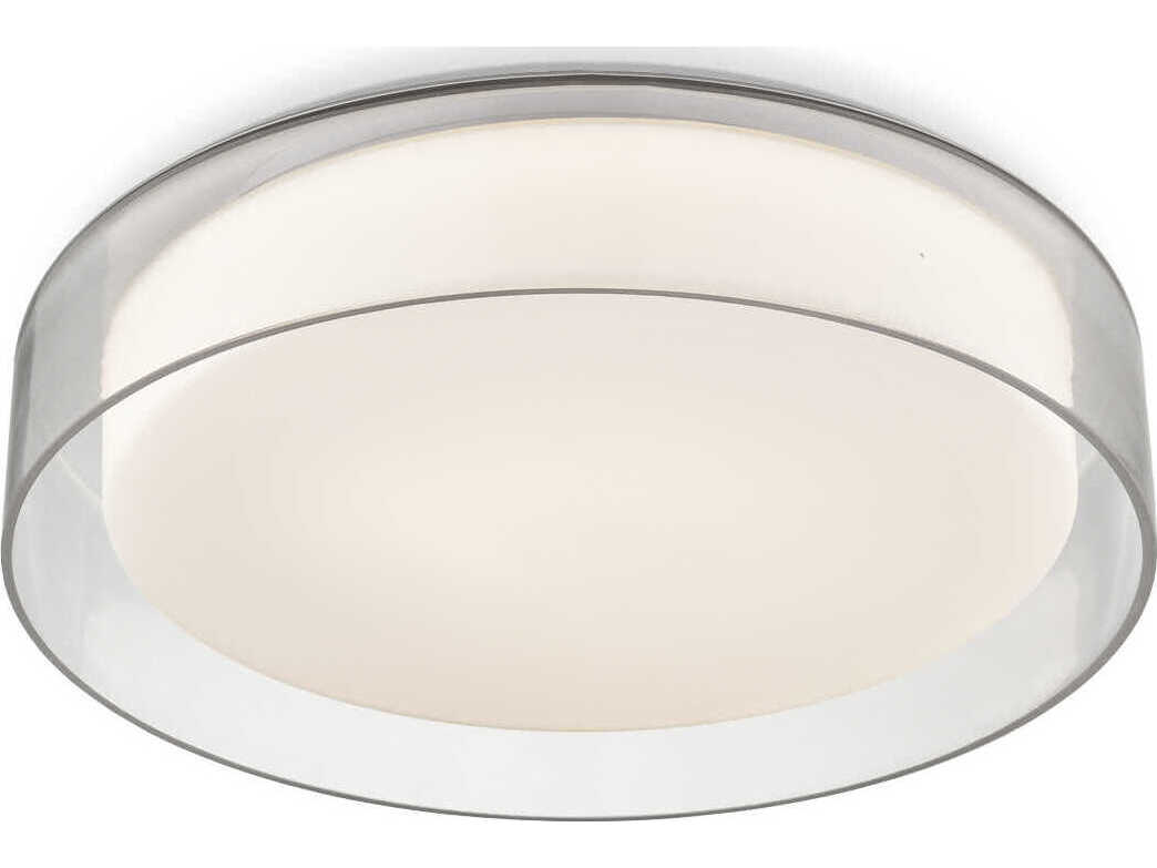 Kuzco Lighting Aston Clear Round Flush Mount