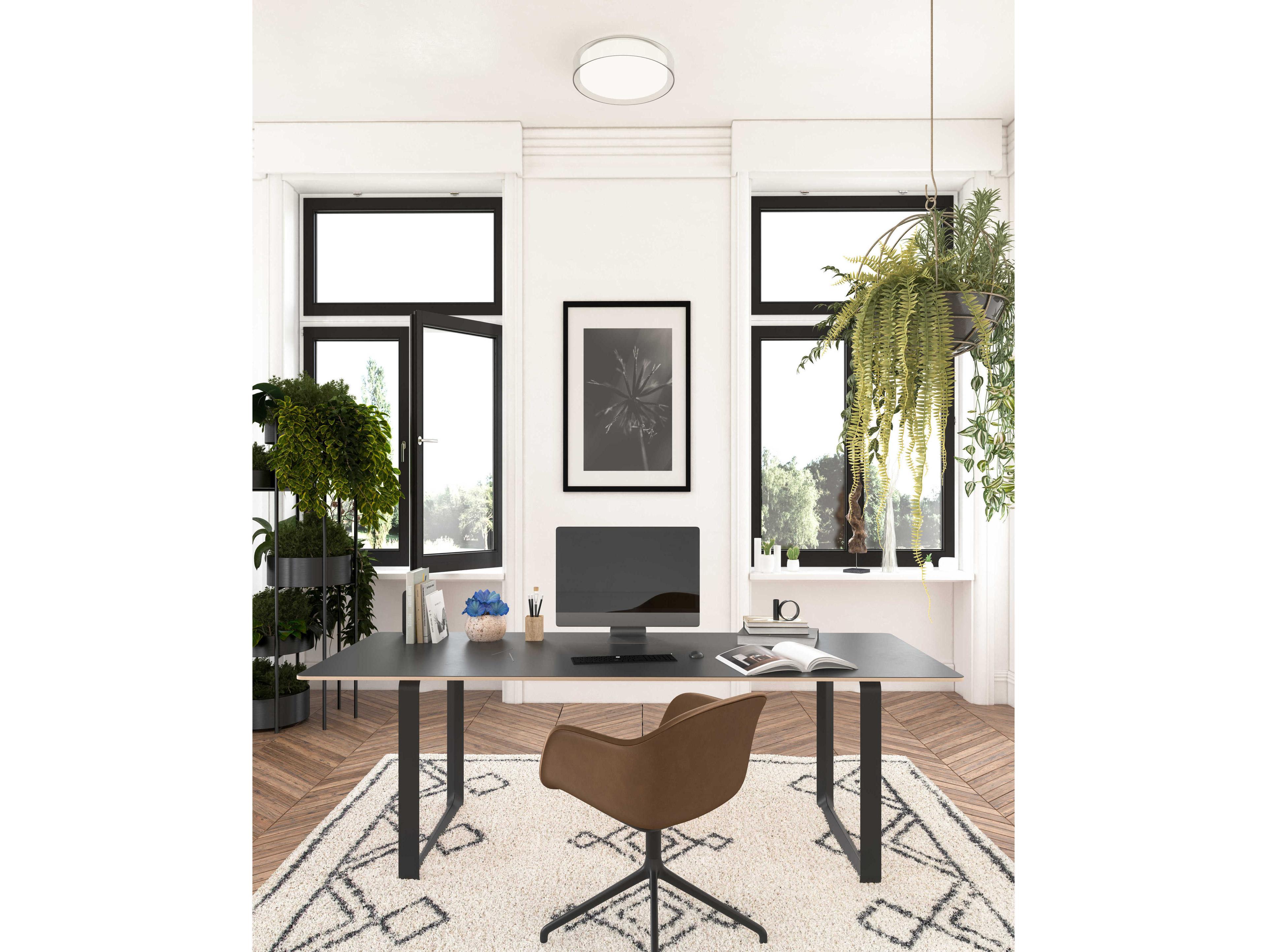 Kuzco Lighting Aston Clear Round Flush Mount