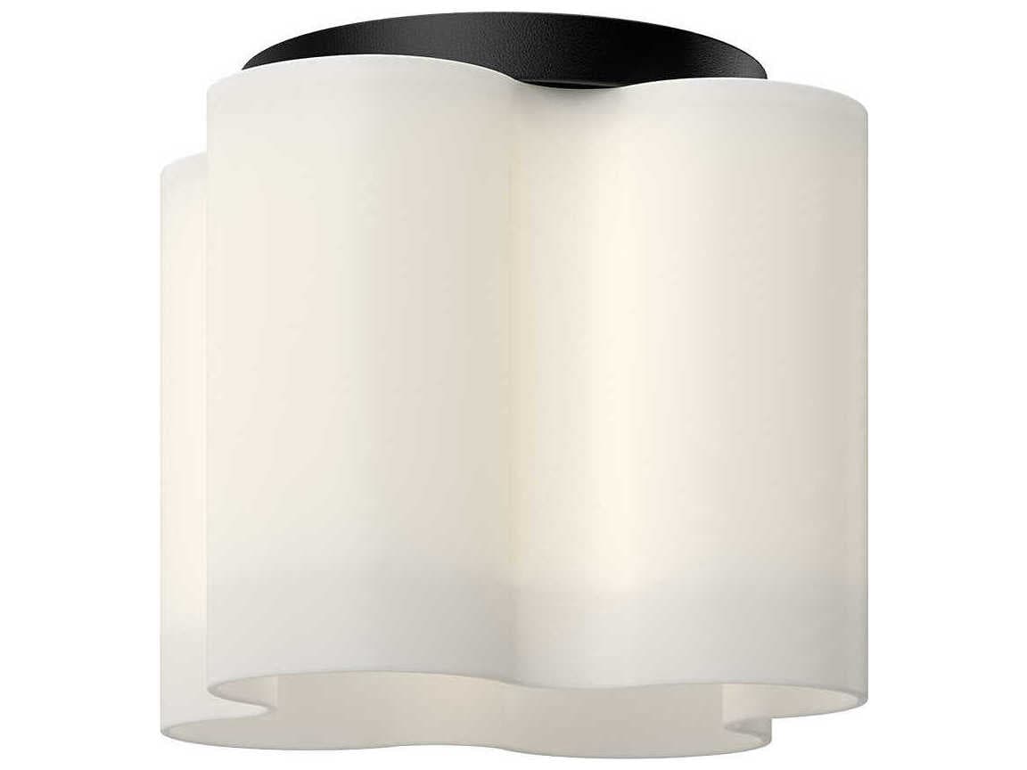 Kuzco Lighting Clover Black Flush Mount
