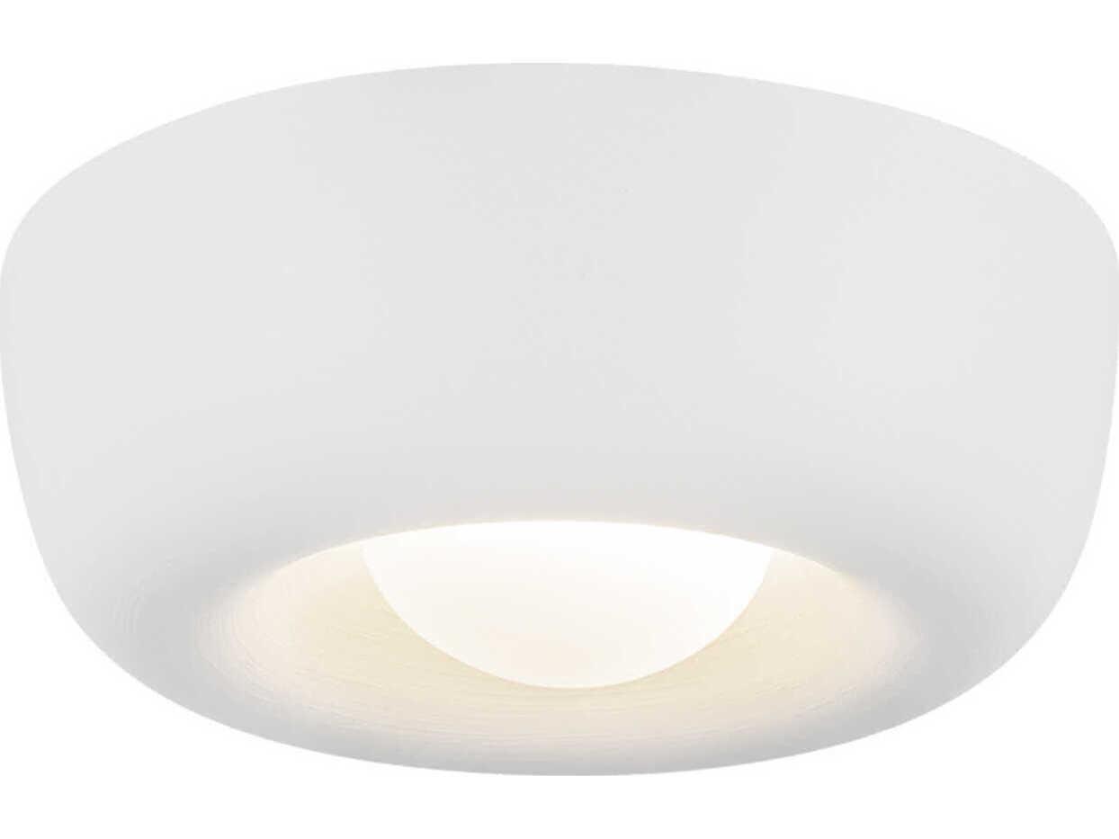 Kuzco Lighting Hayden Antique White Round Flush Mount