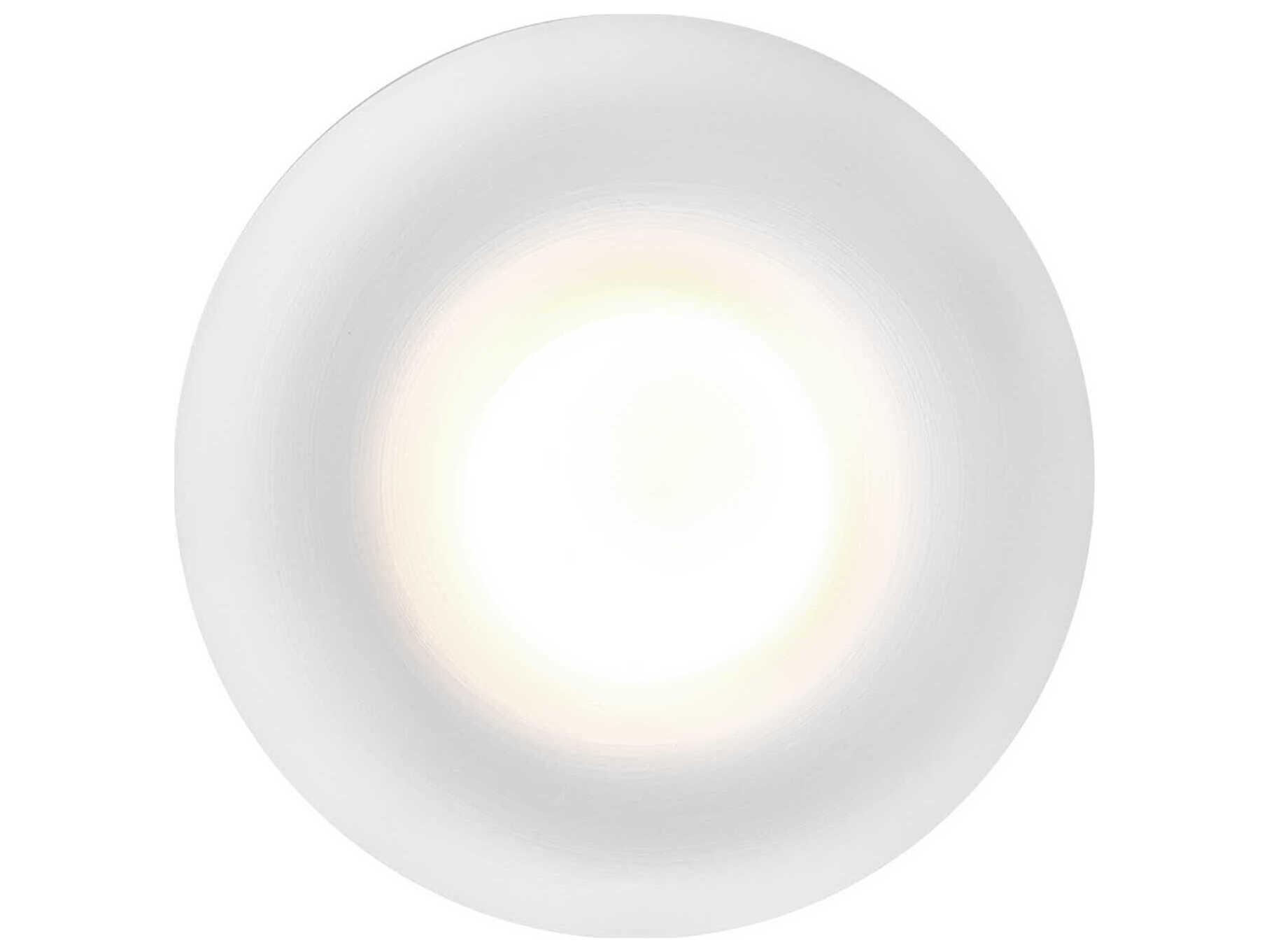 Kuzco Lighting Hayden Antique White Round Flush Mount