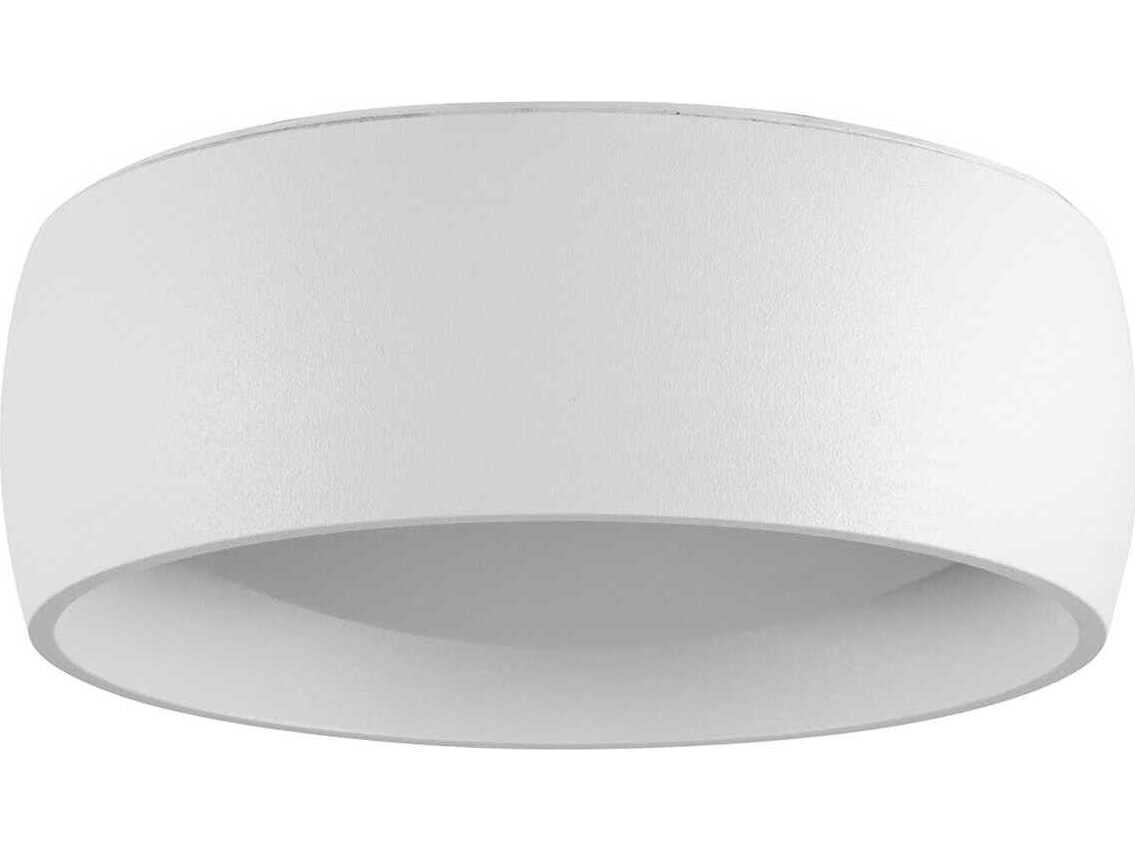 Kuzco Lighting Savile White Drum Flush Mount