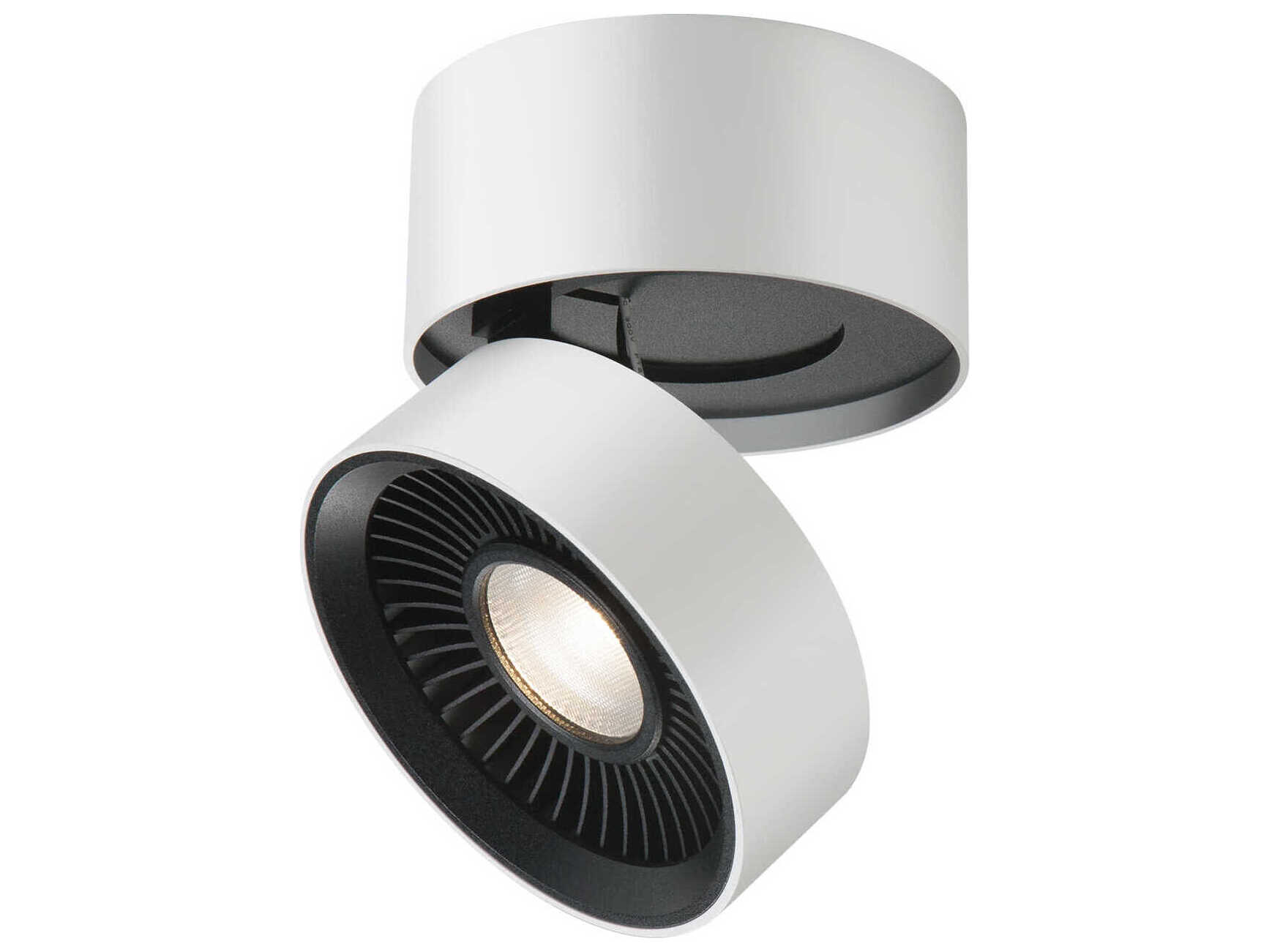 Kuzco Lighting Solo White Round Flush Mount