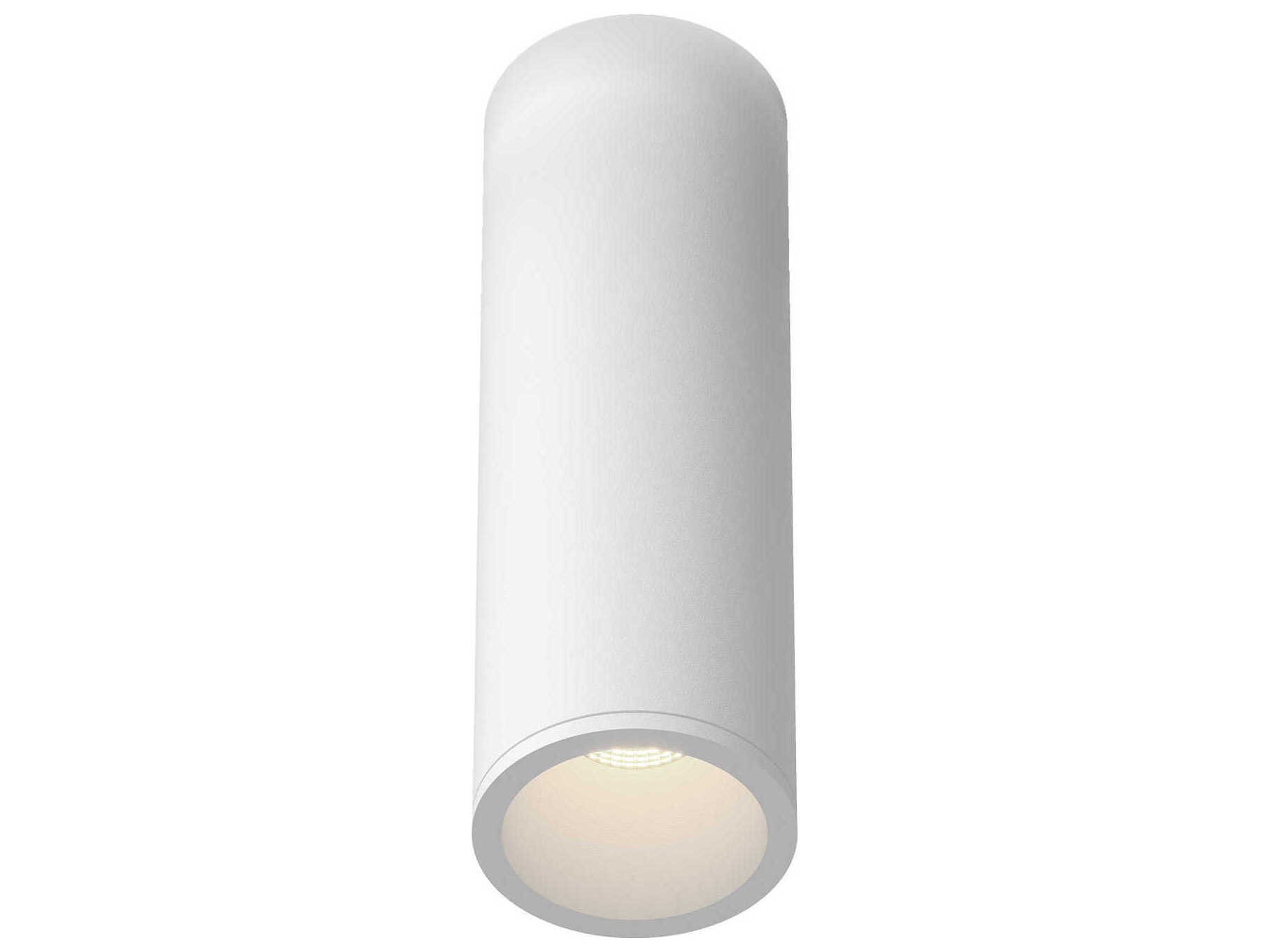 Kuzco Lighting Lorna White Cylinder Flush Mount