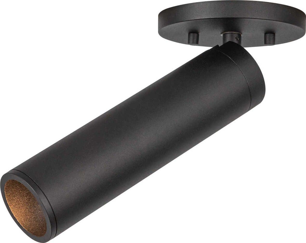 Kuzco Lighting Lorna Black Cylinder Flush Mount