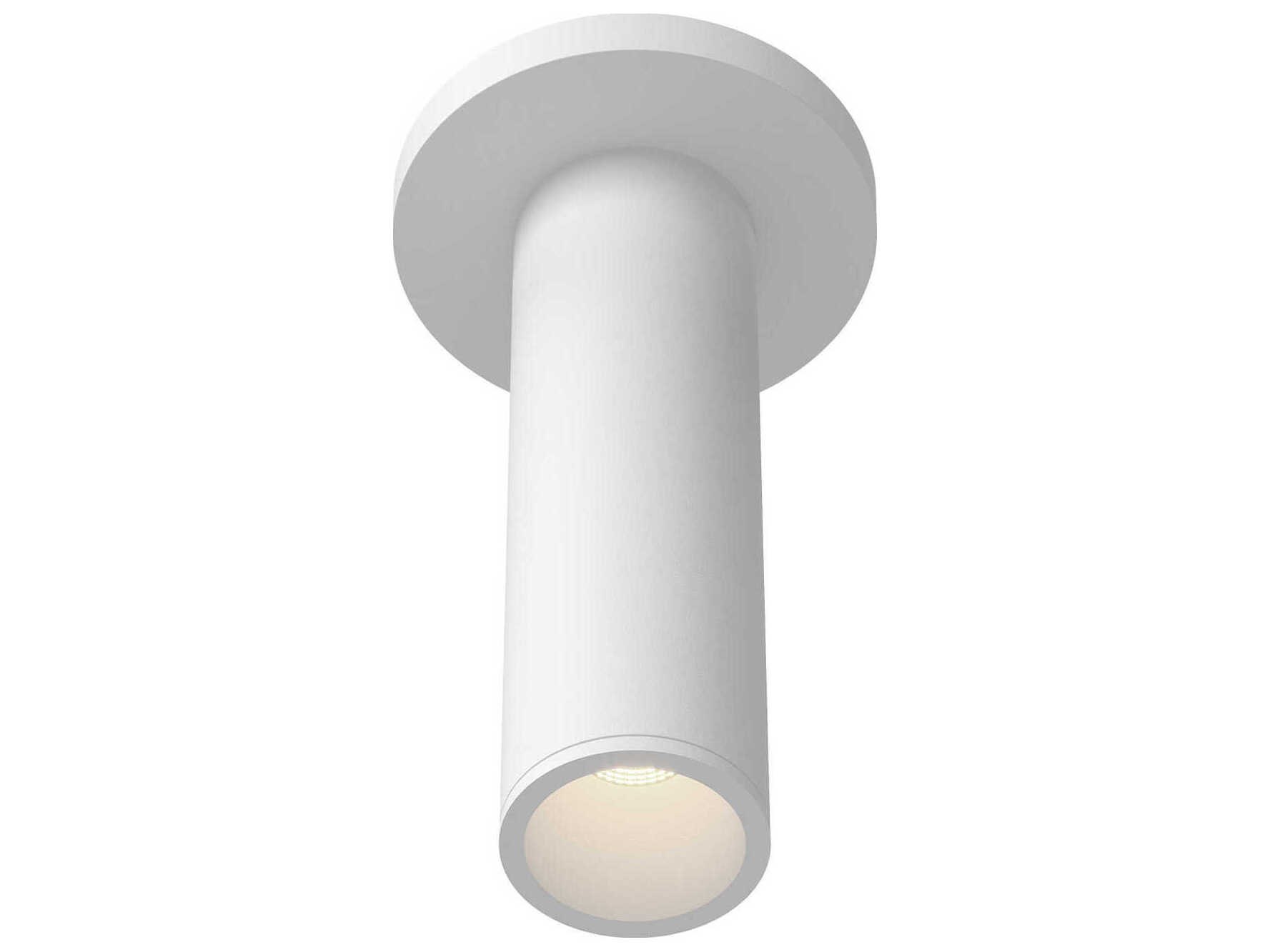 Kuzco Lighting Lorna White Cylinder Flush Mount