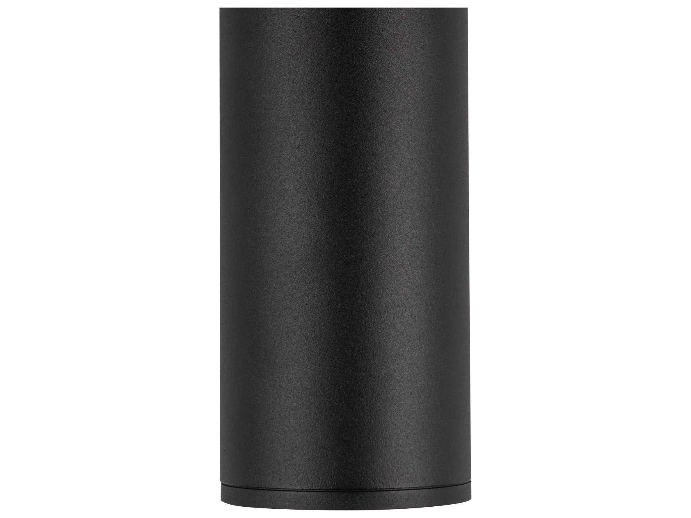 Kuzco Lighting Lorna Black Cylinder Mini Pendant