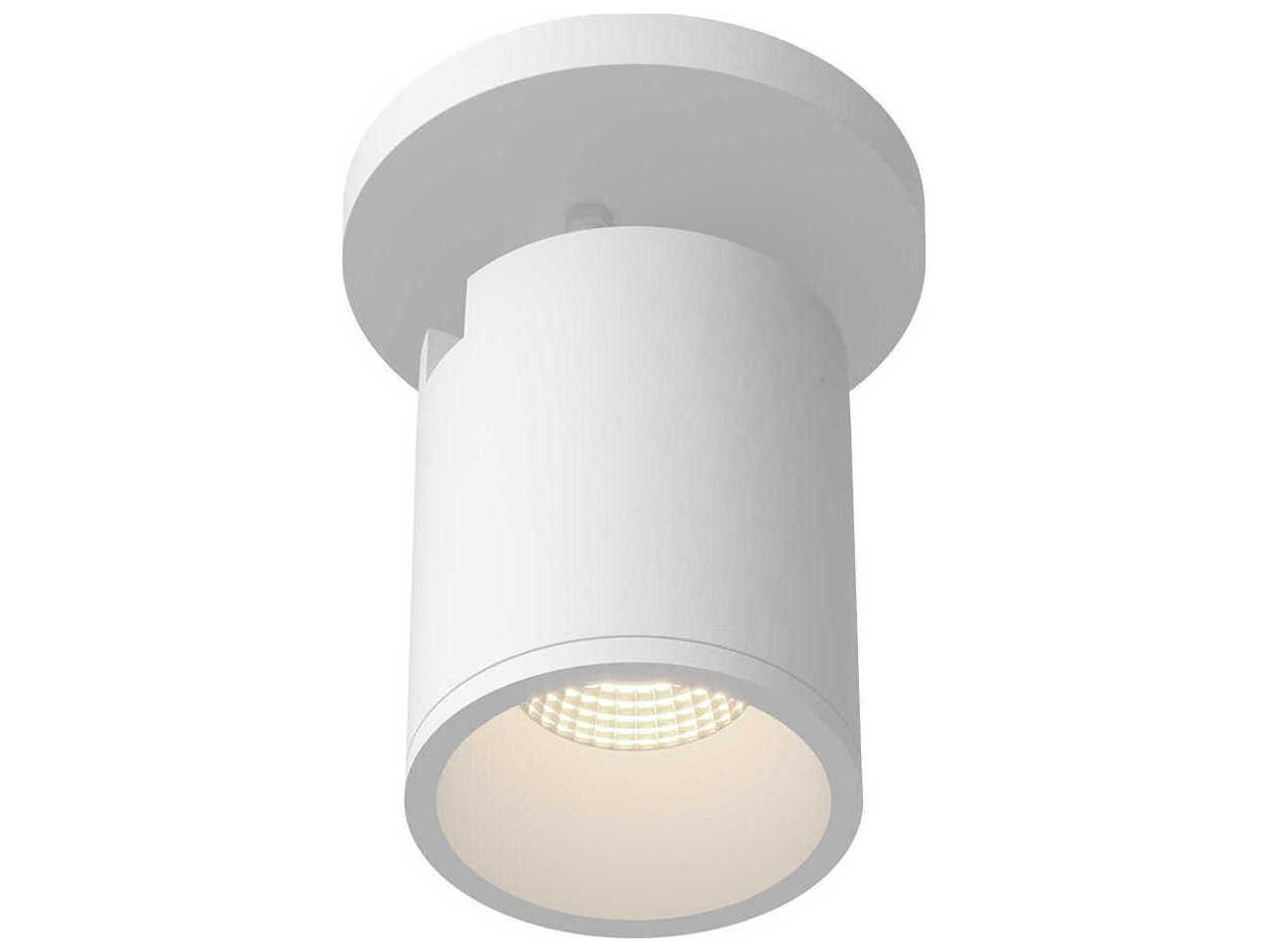 Kuzco Lighting Lorna White Cylinder Flush Mount