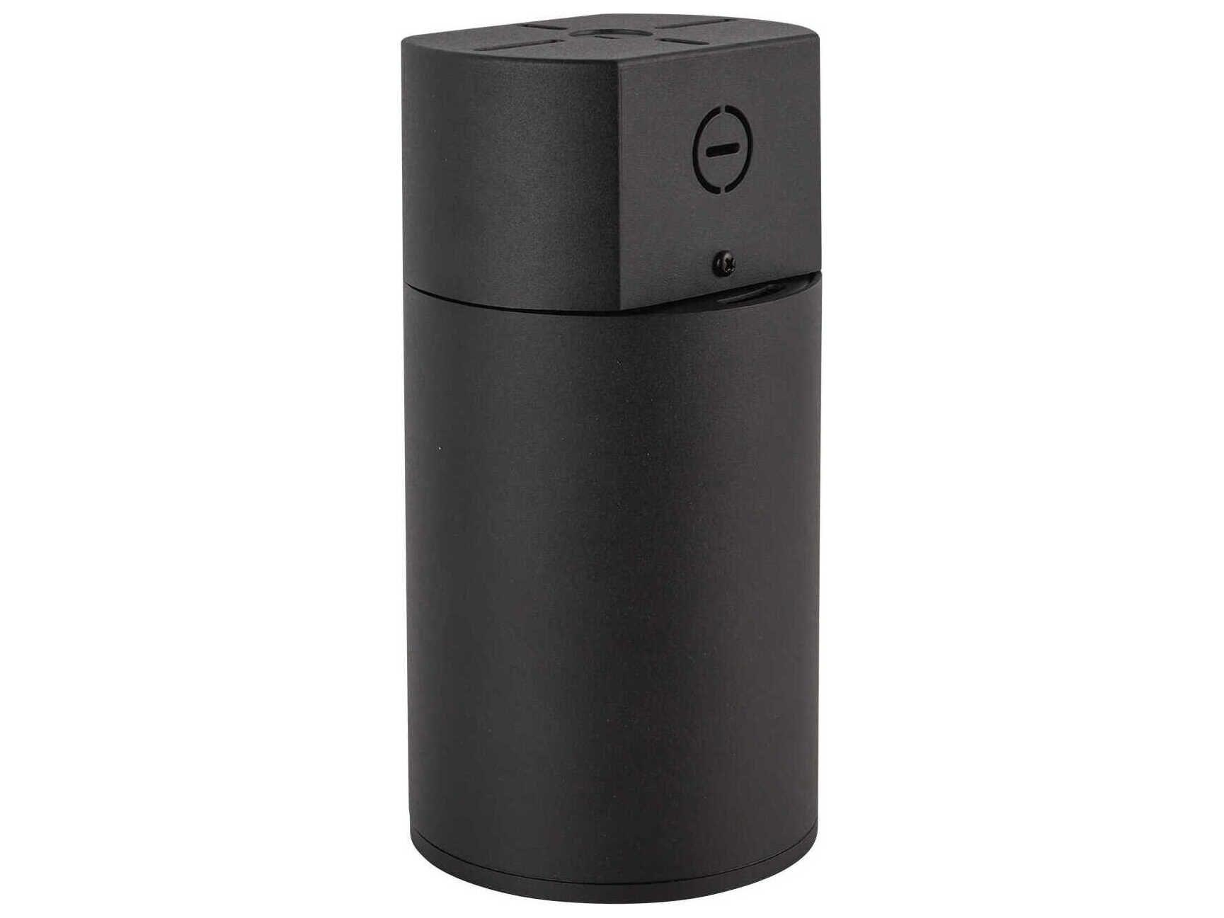 Kuzco Lighting Lorna Black Cylinder Flush Mount