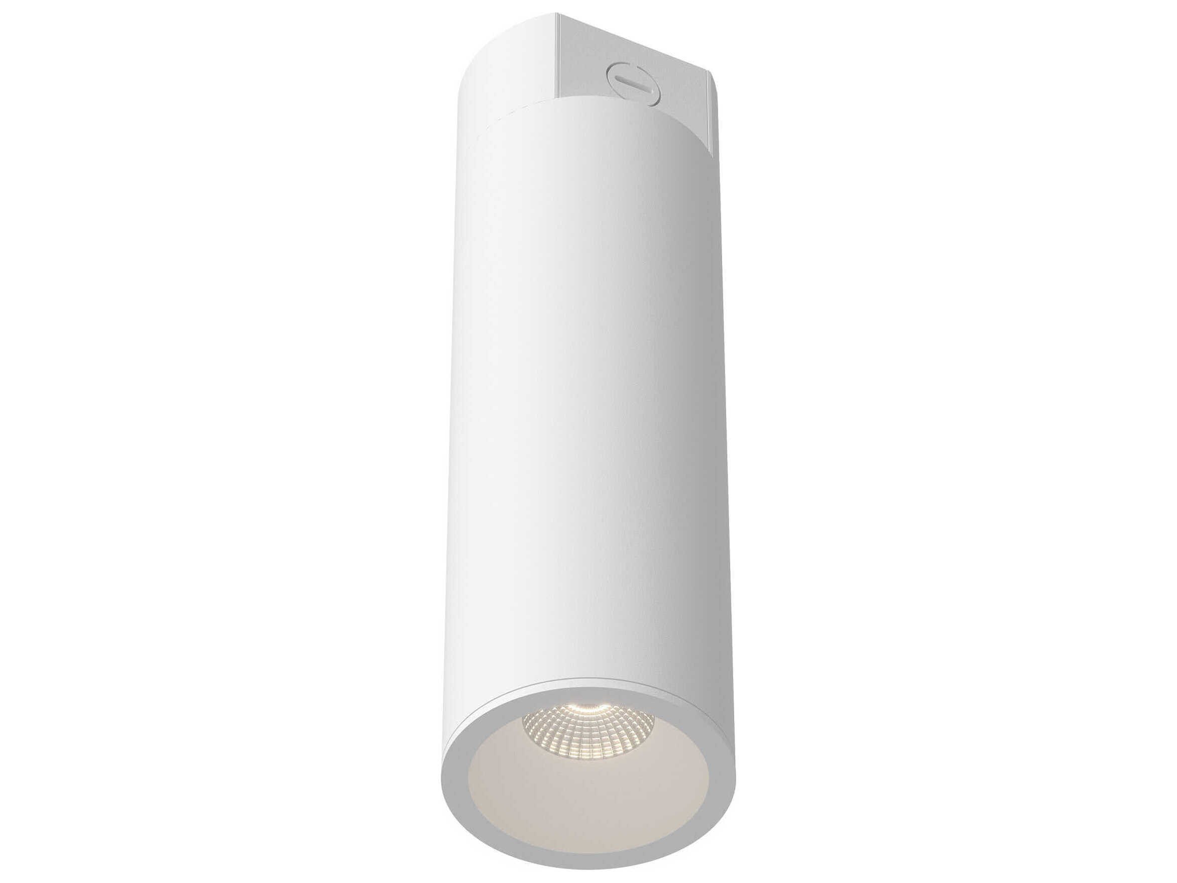 Kuzco Lighting Lorna White Cylinder Flush Mount