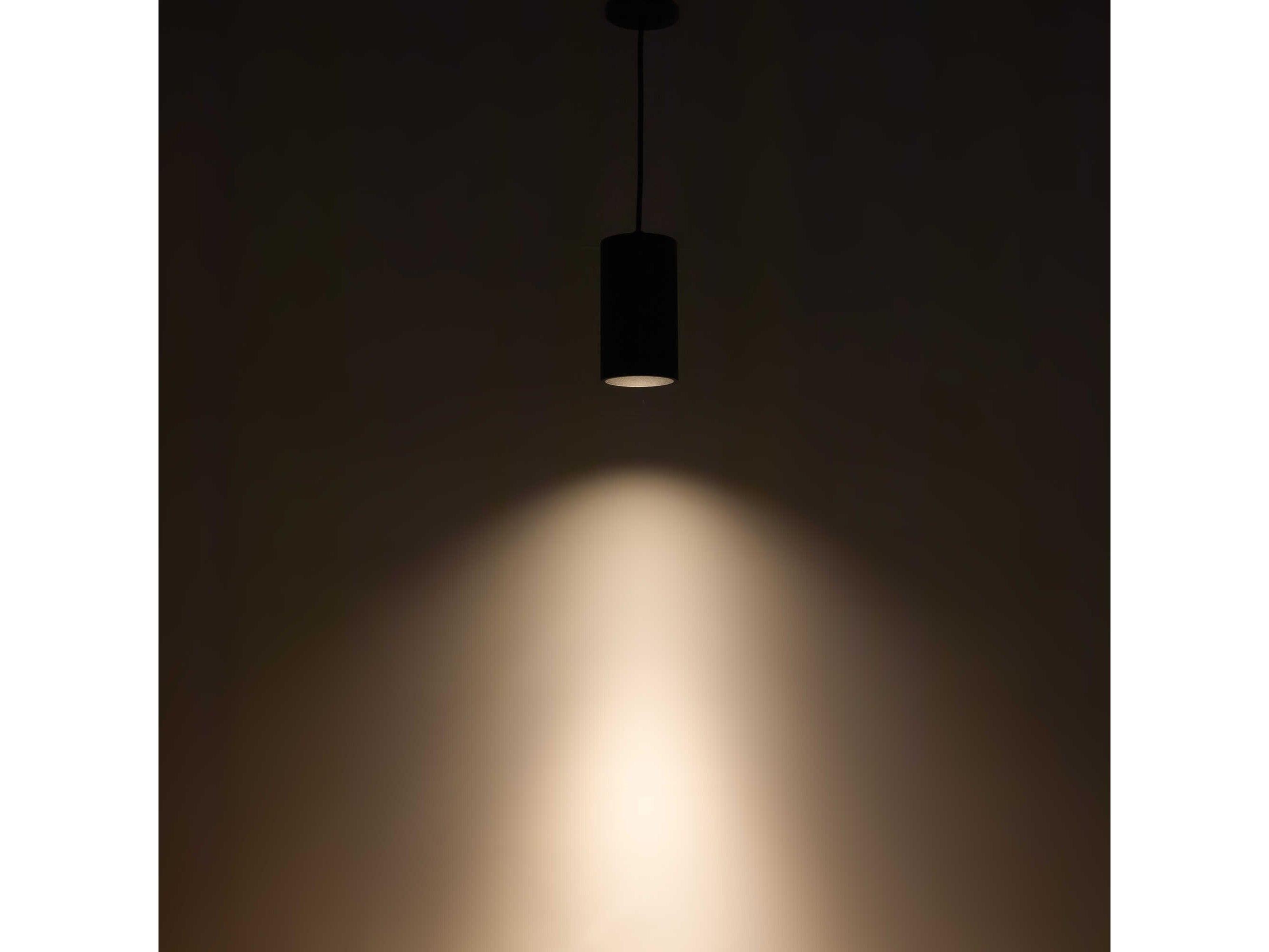 Kuzco Lighting Lorna Black Cylinder Mini Pendant