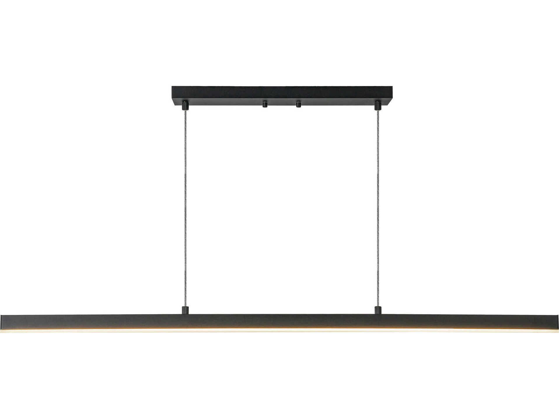 Kuzco Lighting Vega Black Linear Island Pendant