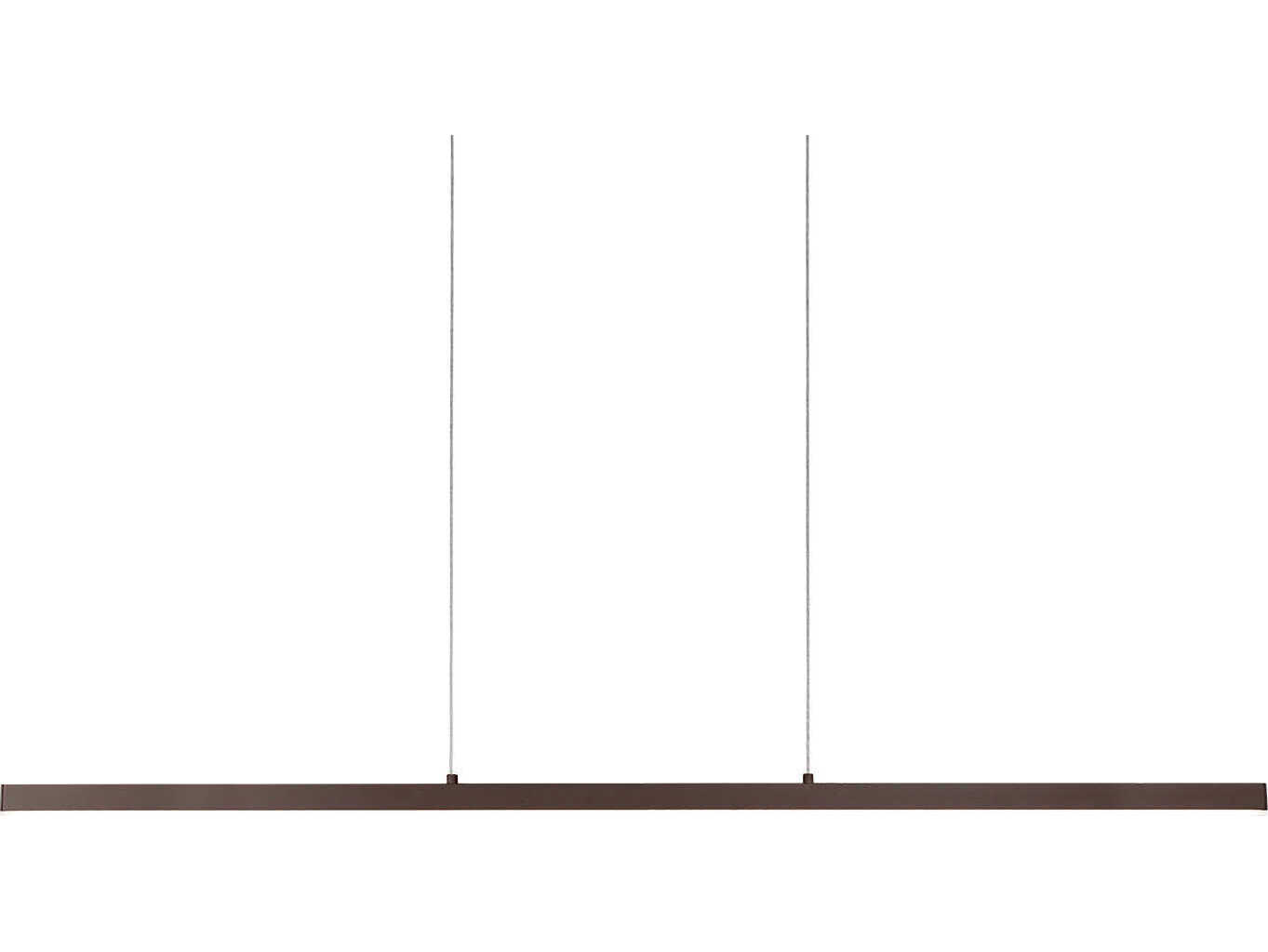 Kuzco Lighting Vega Black Linear Island Pendant