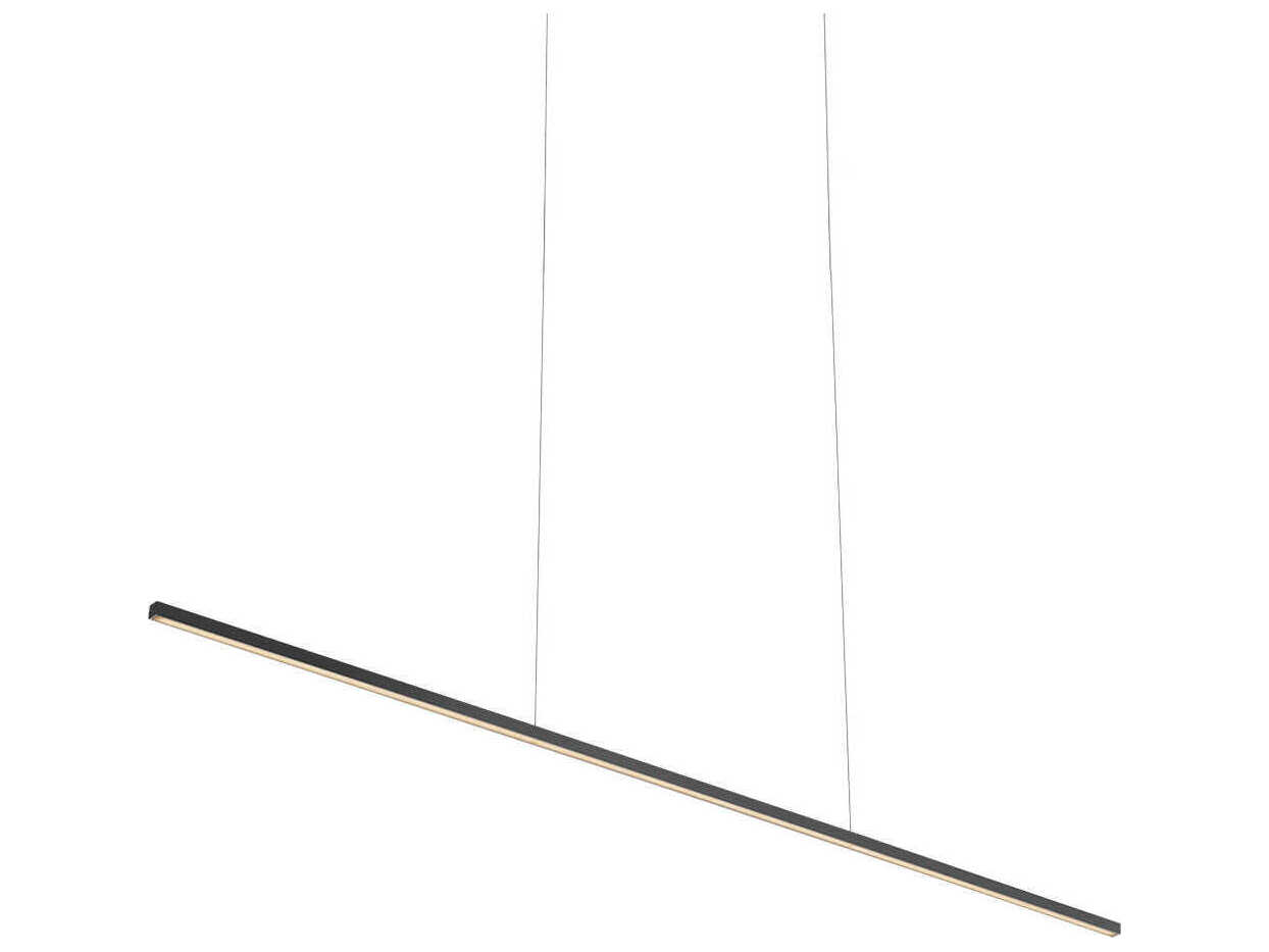 Kuzco Lighting Vega Minor Black Linear Island Pendant