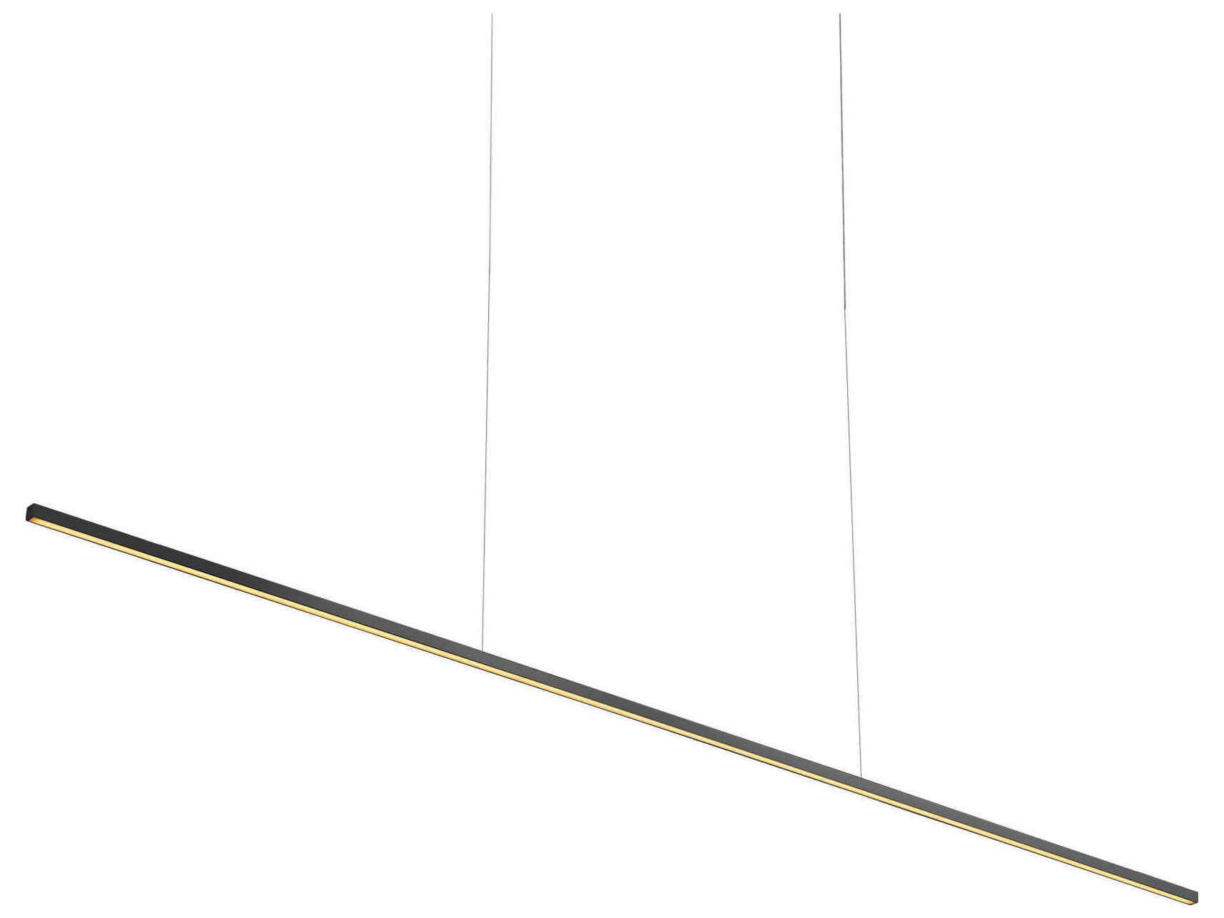 Kuzco Lighting Vega Minor Black Linear Island Pendant