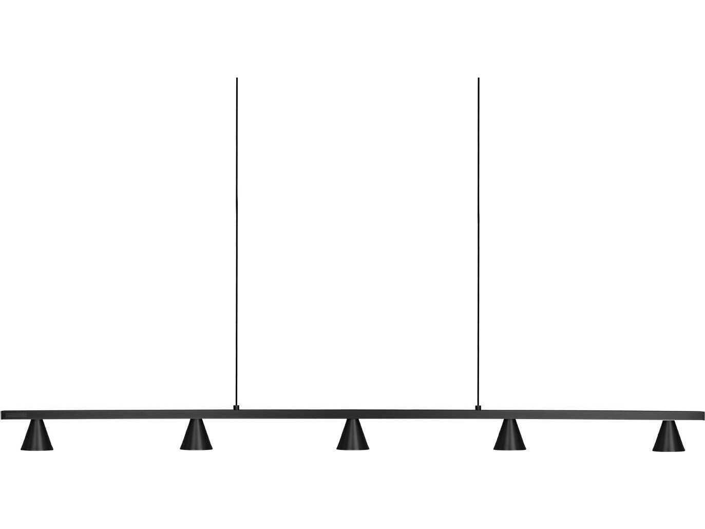 Kuzco Lighting Dune Black Island Pendant