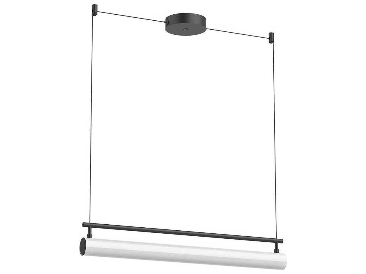 Kuzco Lighting Gramercy Black Linear Island Pendant