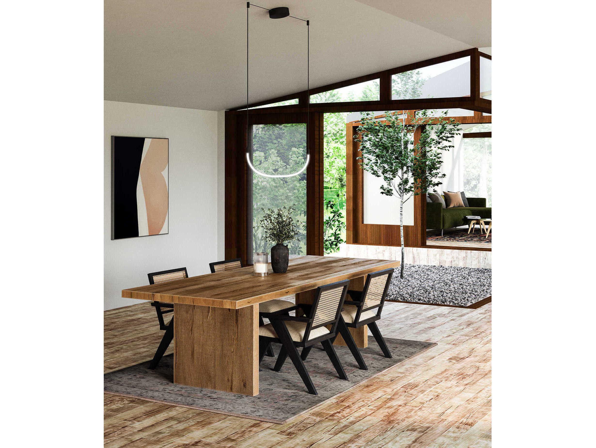 Kuzco Lighting Talis Black Linear Island Pendant