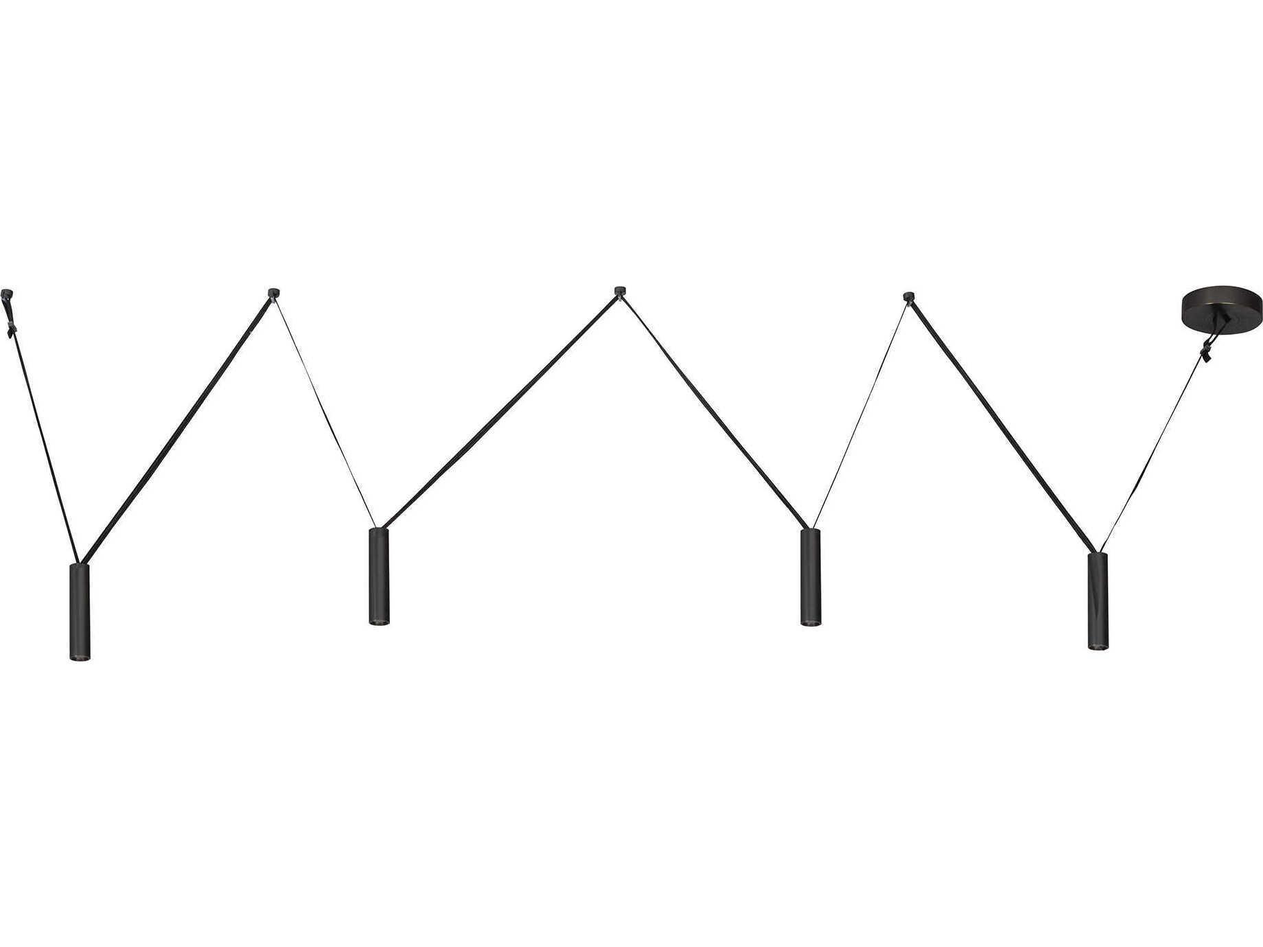 Kuzco Lighting Mason Urban Bronze Linear Island Pendant