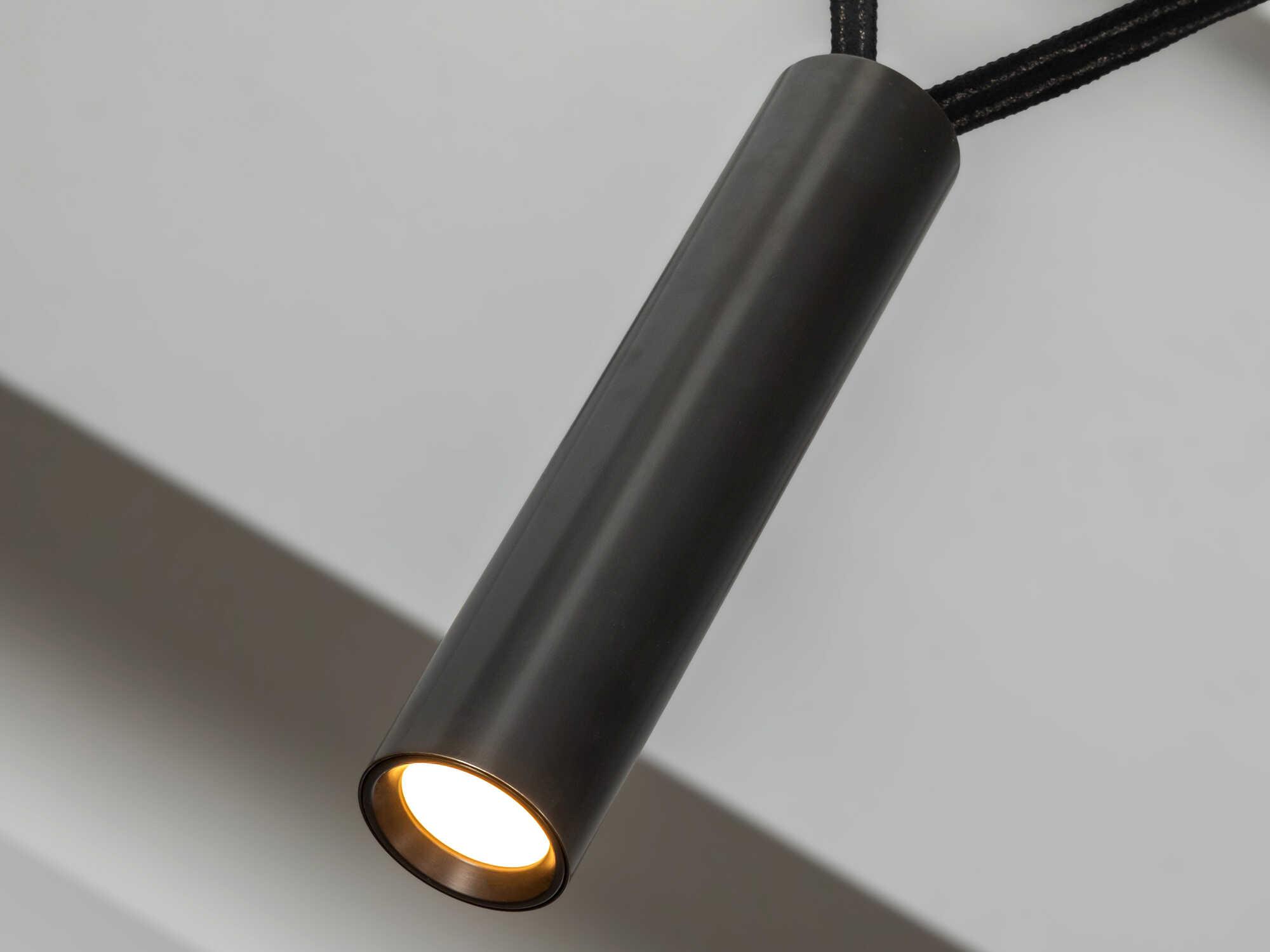 Kuzco Lighting Mason Urban Bronze Linear Island Pendant