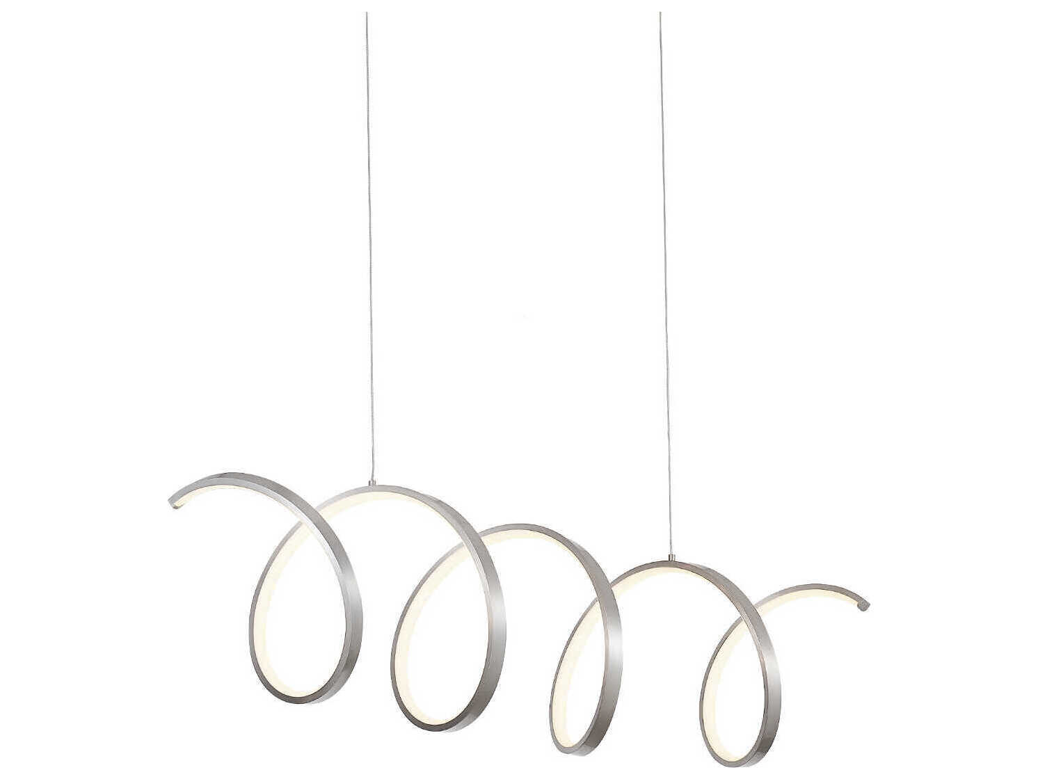 Kuzco Lighting Synergy Antique Silver Island Pendant