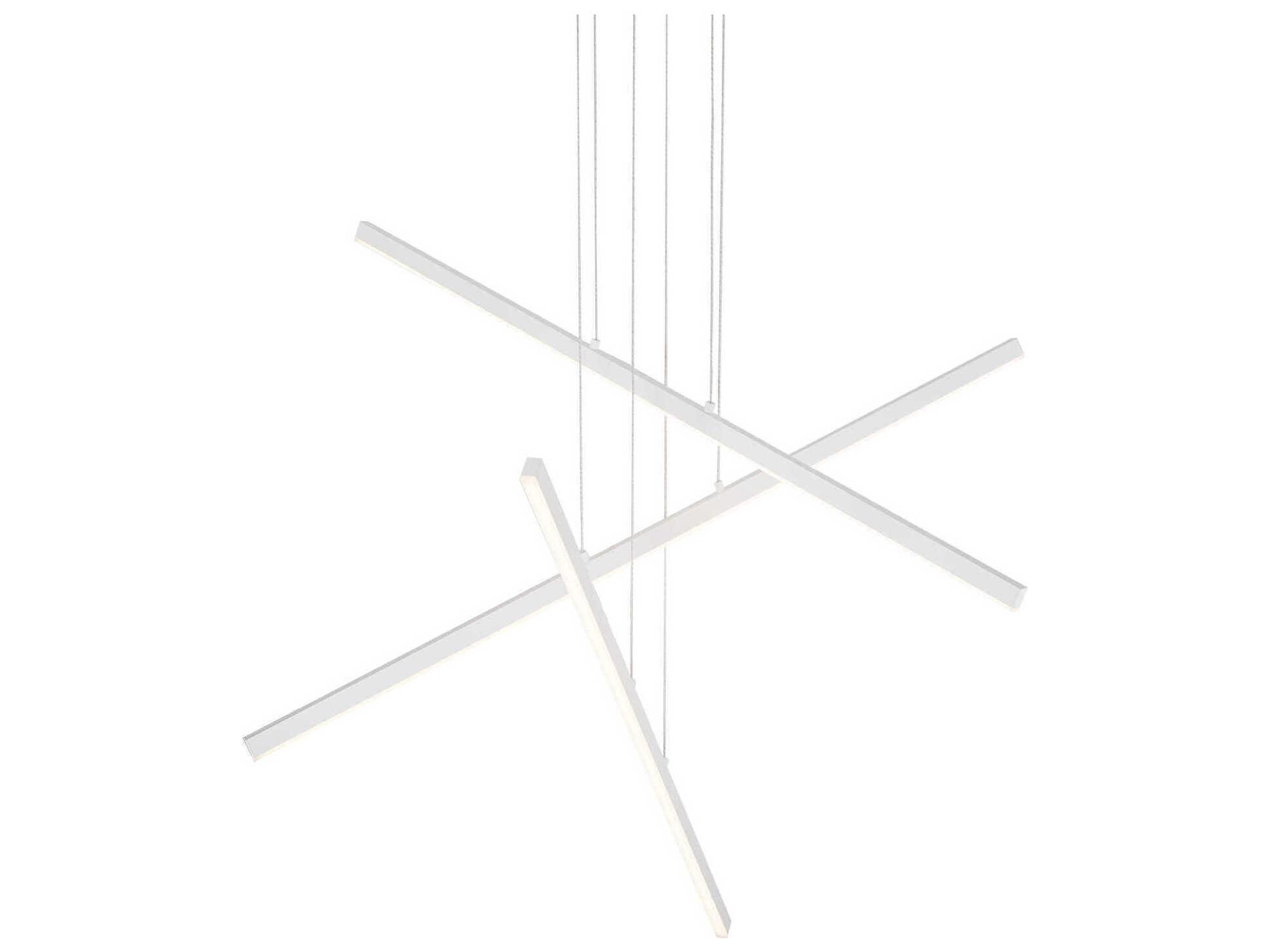 Kuzco Lighting Vega White Linear Pendant