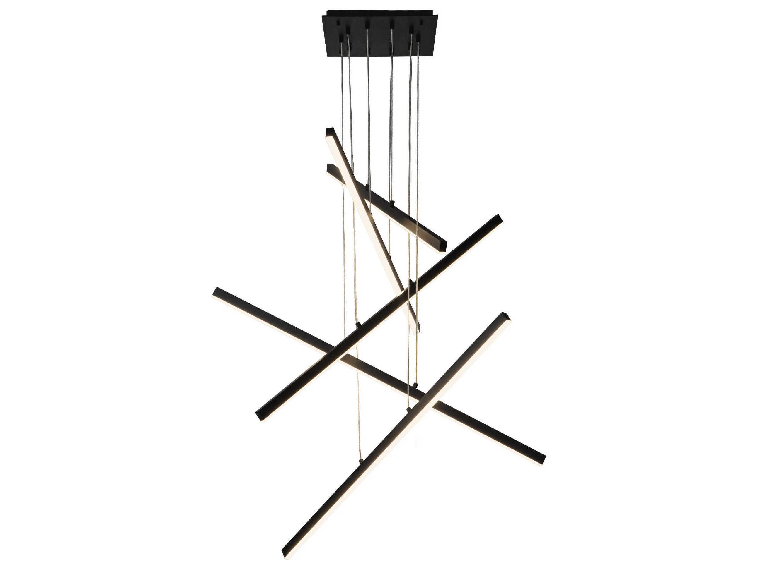 Kuzco Lighting Vega Black Linear Pendant