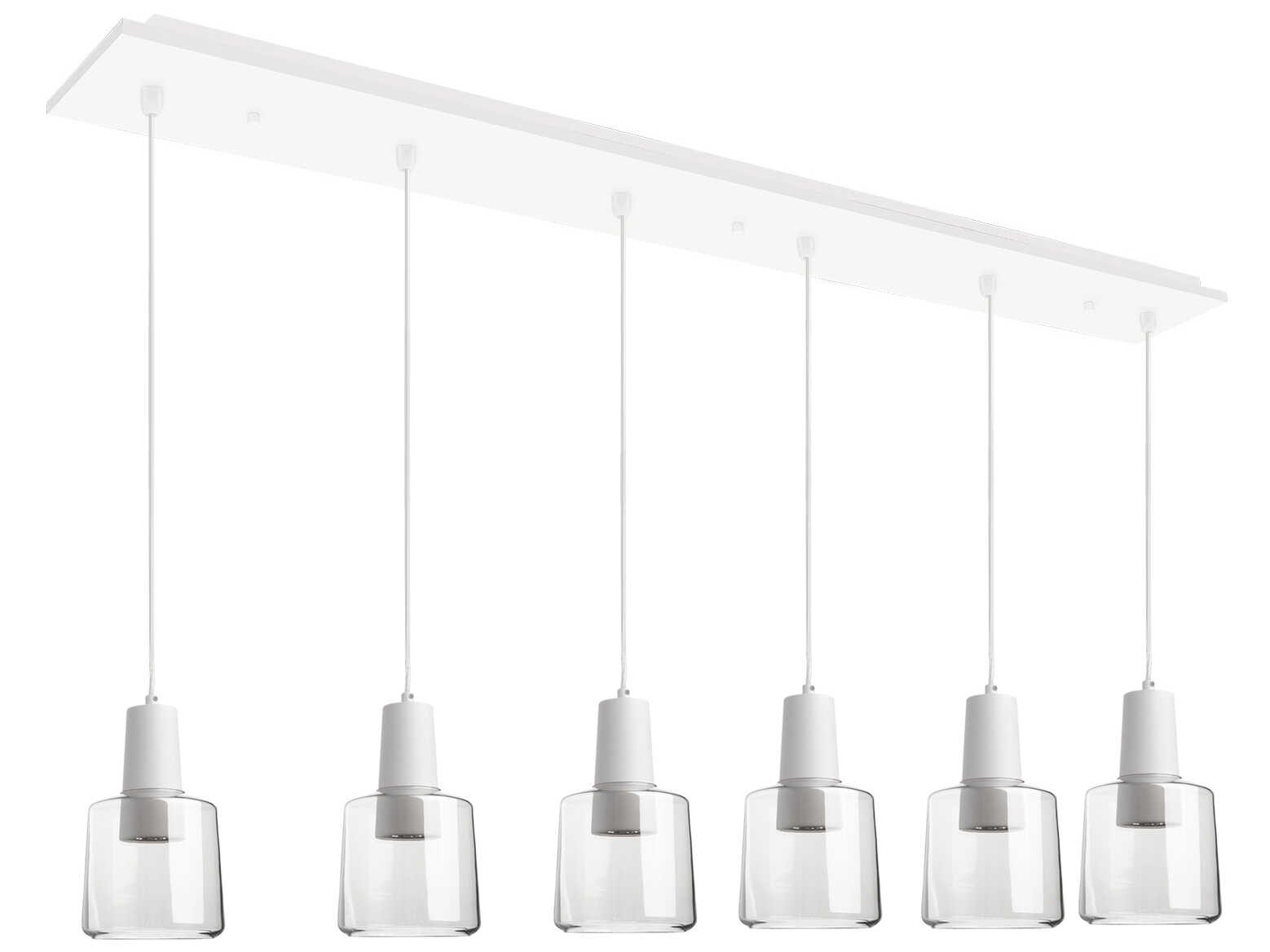 Kuzco Lighting Samson 6-Light White Island Pendant