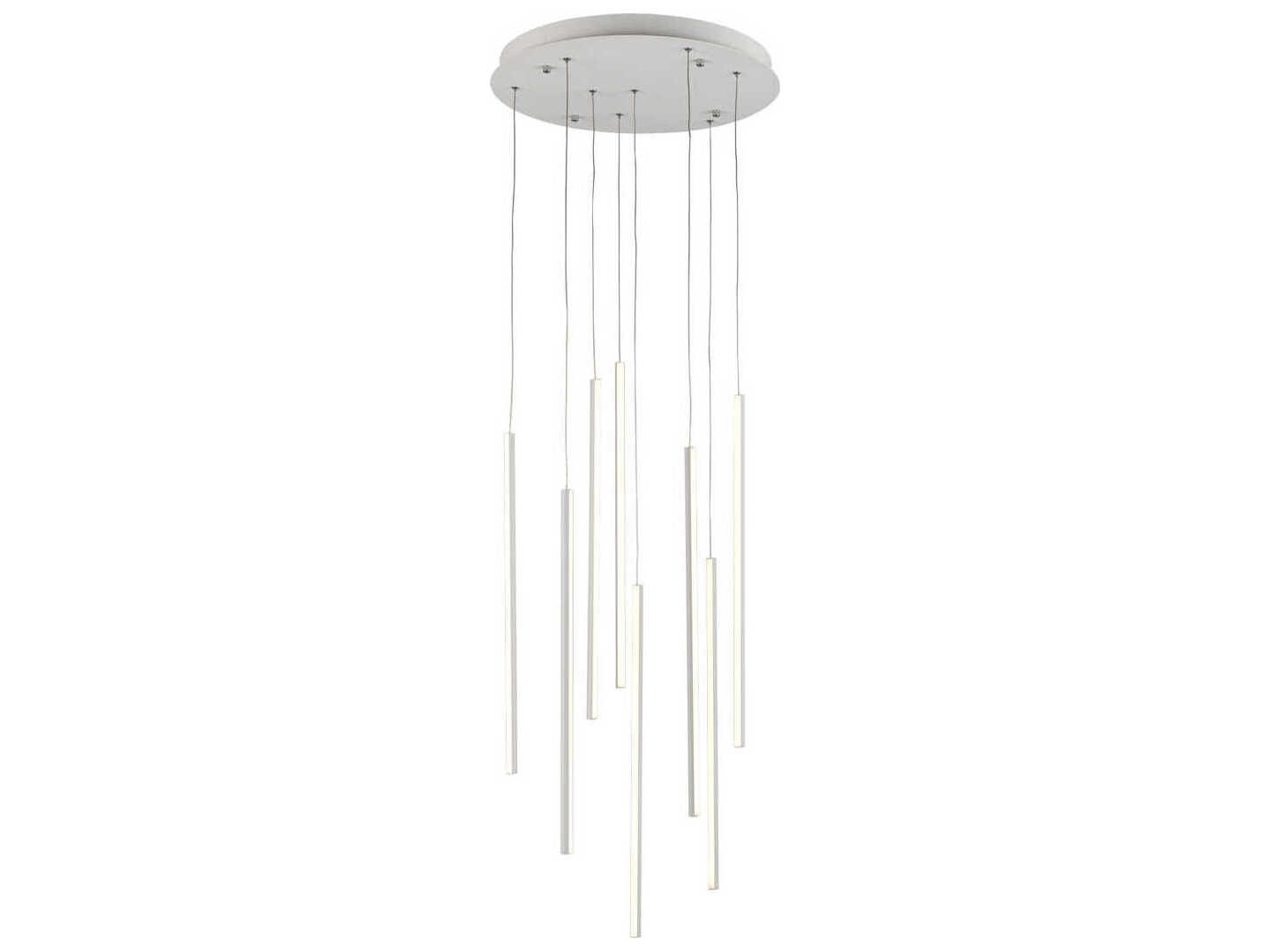 Kuzco Lighting Chute White Linear Pendant
