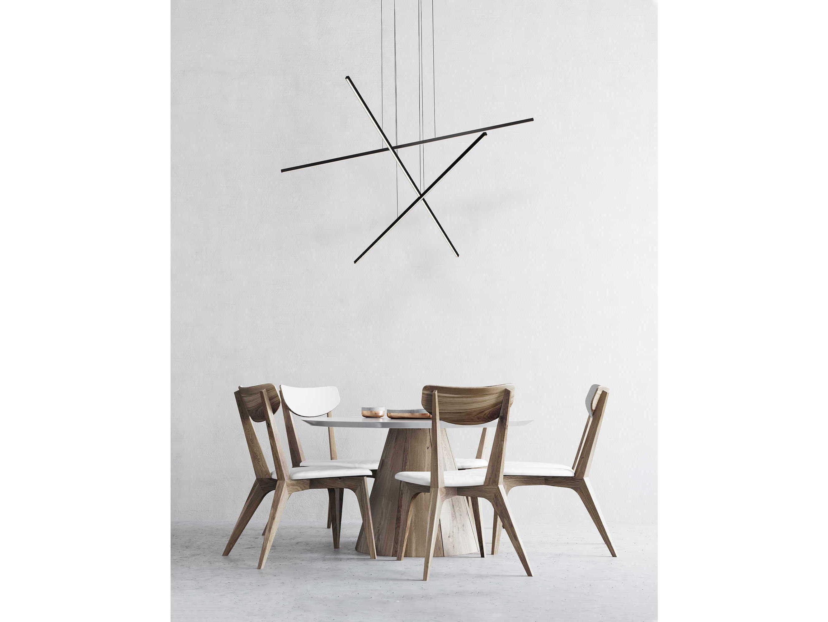 Kuzco Lighting Vega Minor Black Linear Pendant