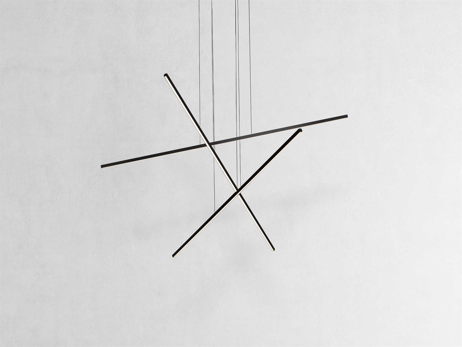 Kuzco Lighting Vega Minor Black Linear Pendant