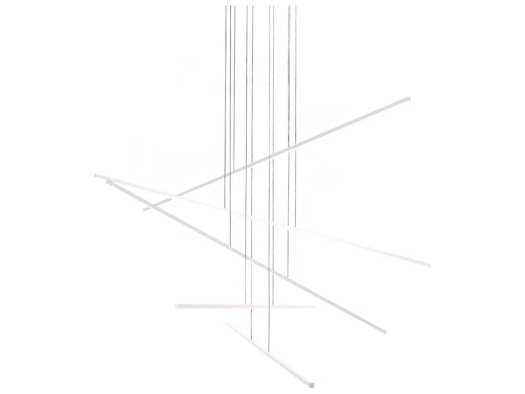 Kuzco Lighting Vega Minor White Linear Pendant