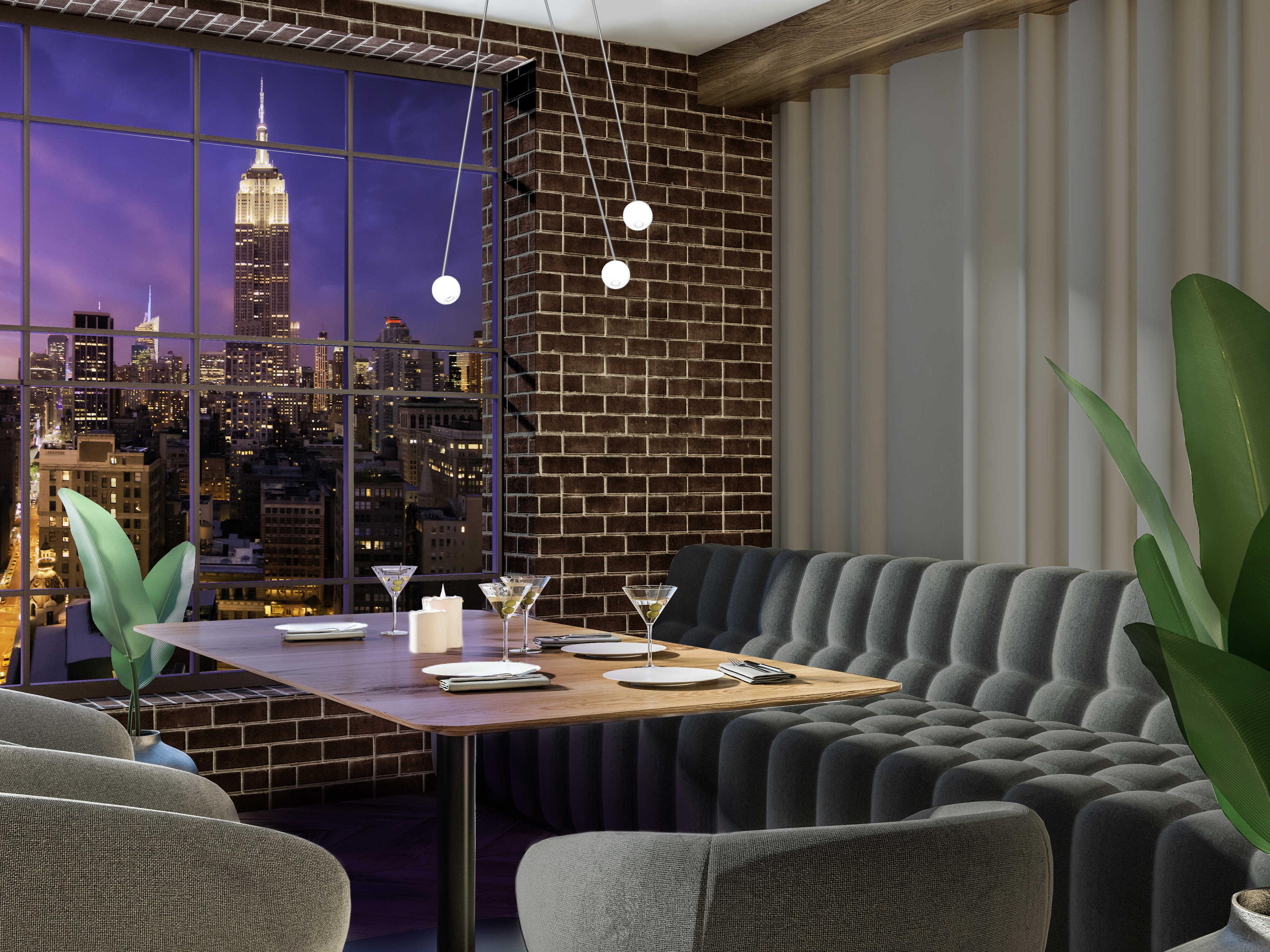 Kuzco Lighting Europa White Globe Island Pendant