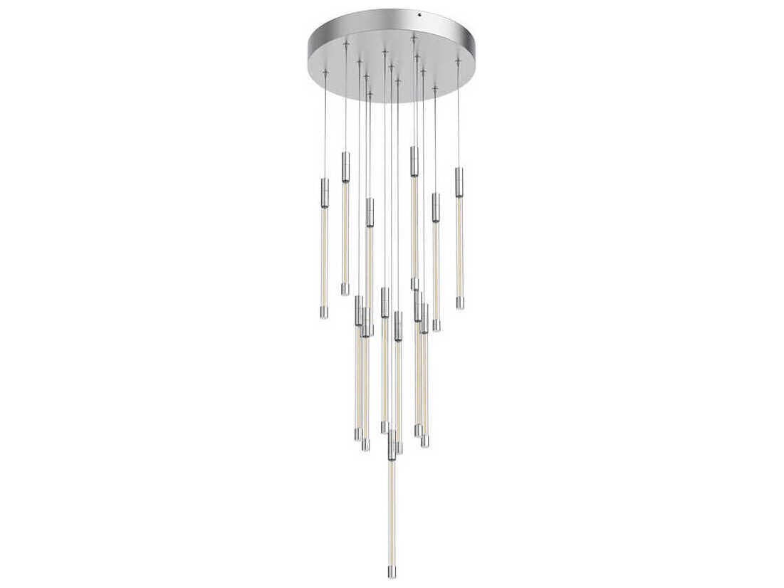 Kuzco Lighting Motif Chrome Linear Pendant