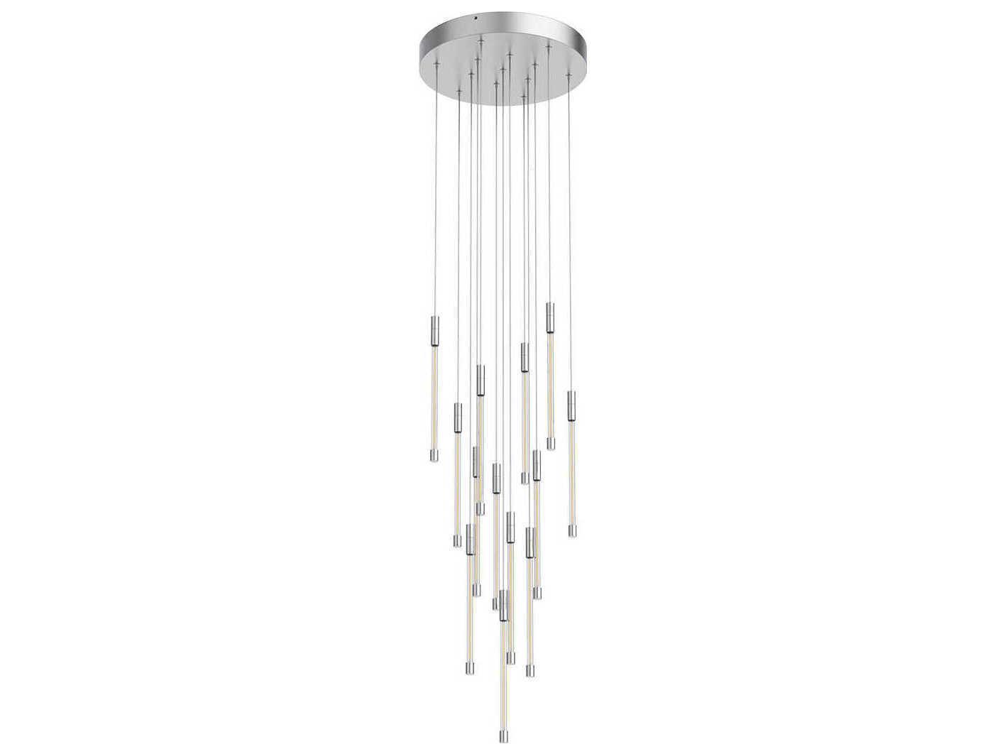 Kuzco Lighting Motif Chrome Linear Pendant