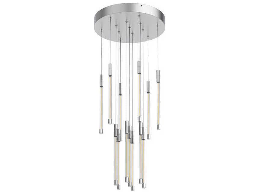 Kuzco Lighting Motif Chrome Linear Pendant