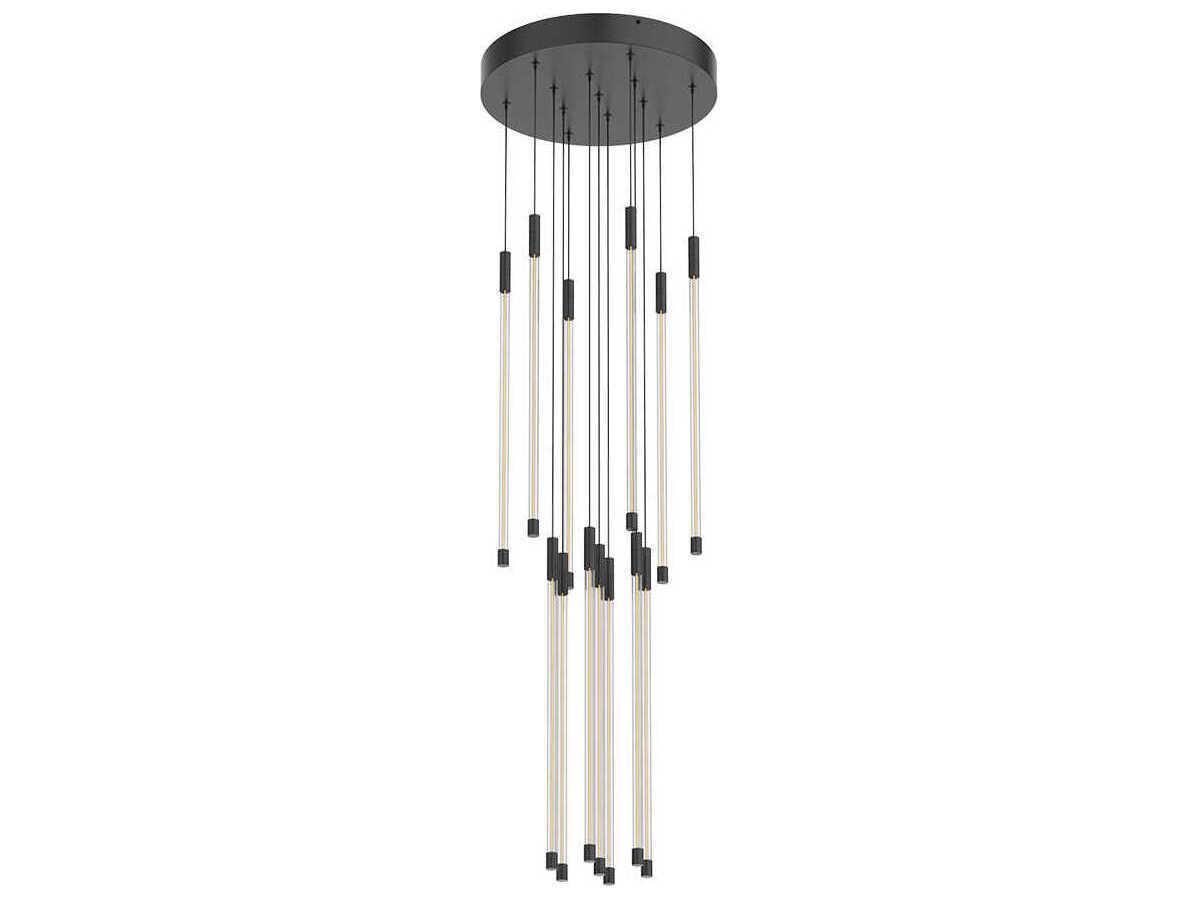 Kuzco Lighting Motif Black Linear Pendant