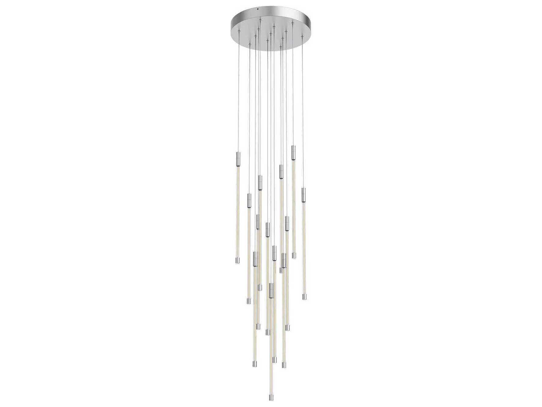 Kuzco Lighting Motif Chrome Linear Pendant