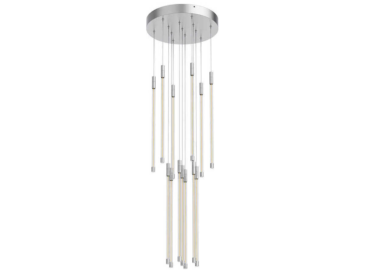 Kuzco Lighting Motif Chrome Linear Pendant