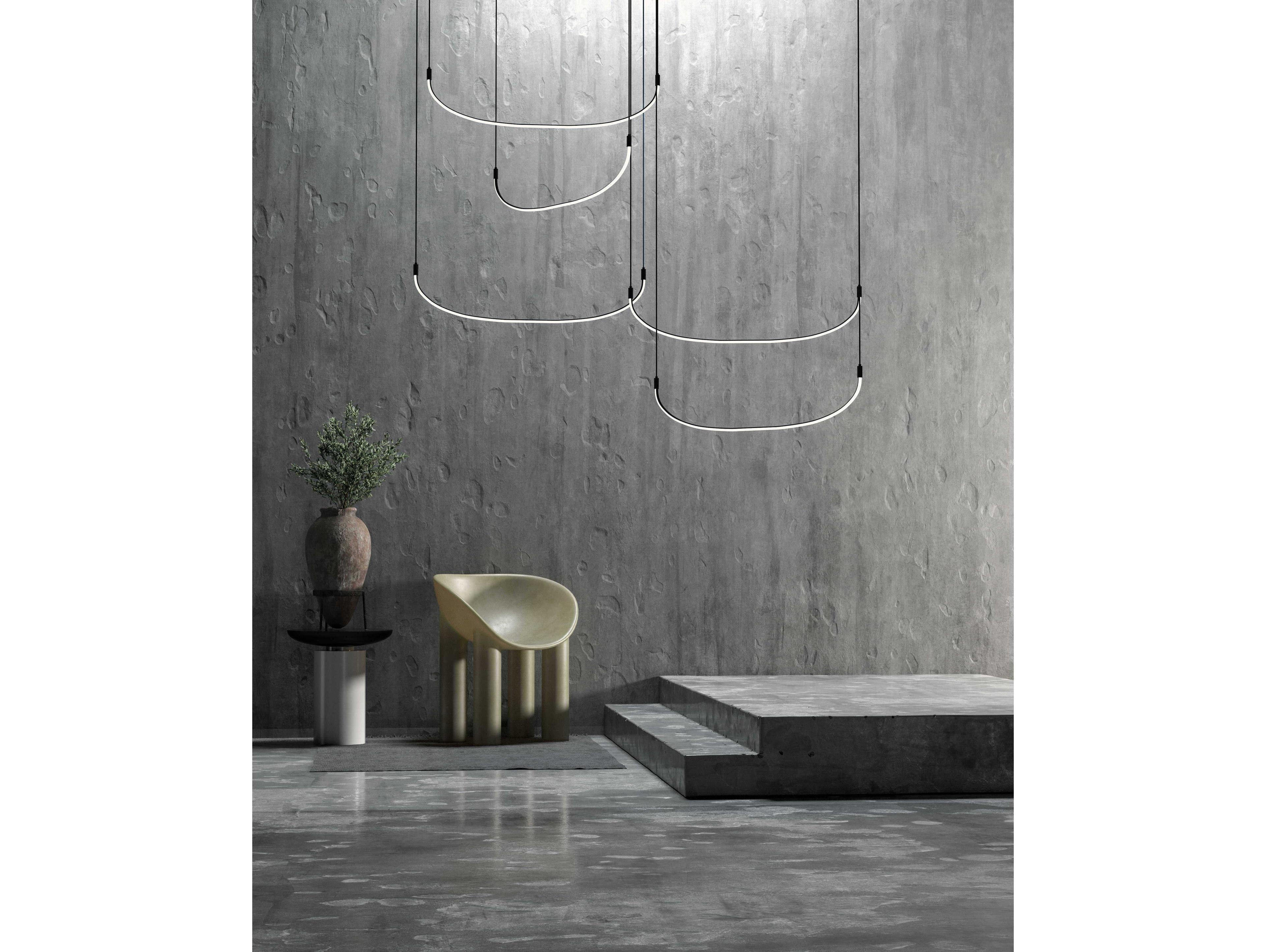 Kuzco Lighting Talis Black Linear Pendant