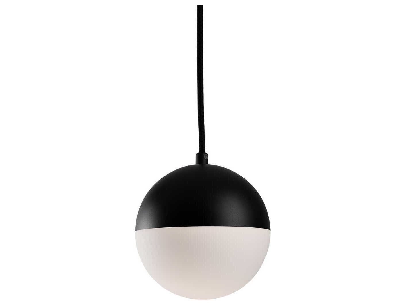 Kuzco Lighting Monae Black Globe Mini Pendant