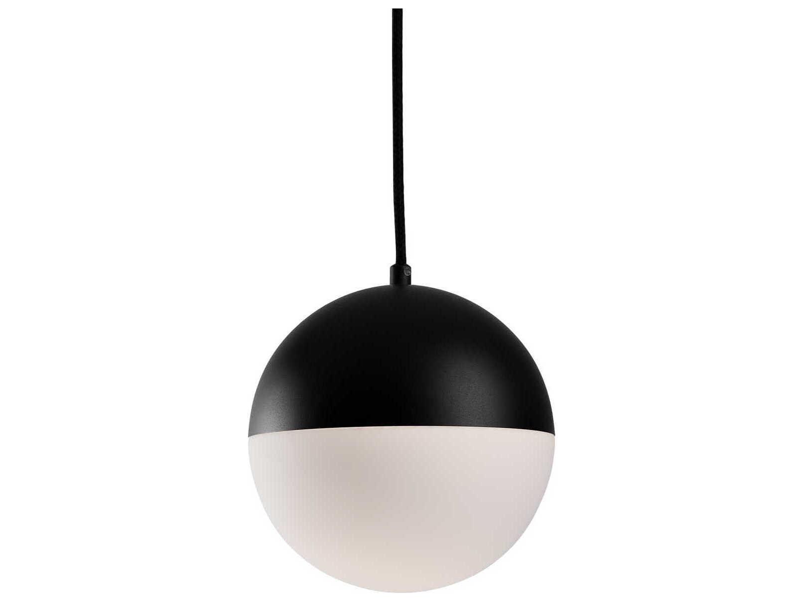 Kuzco Lighting Monae Black Globe Mini Pendant