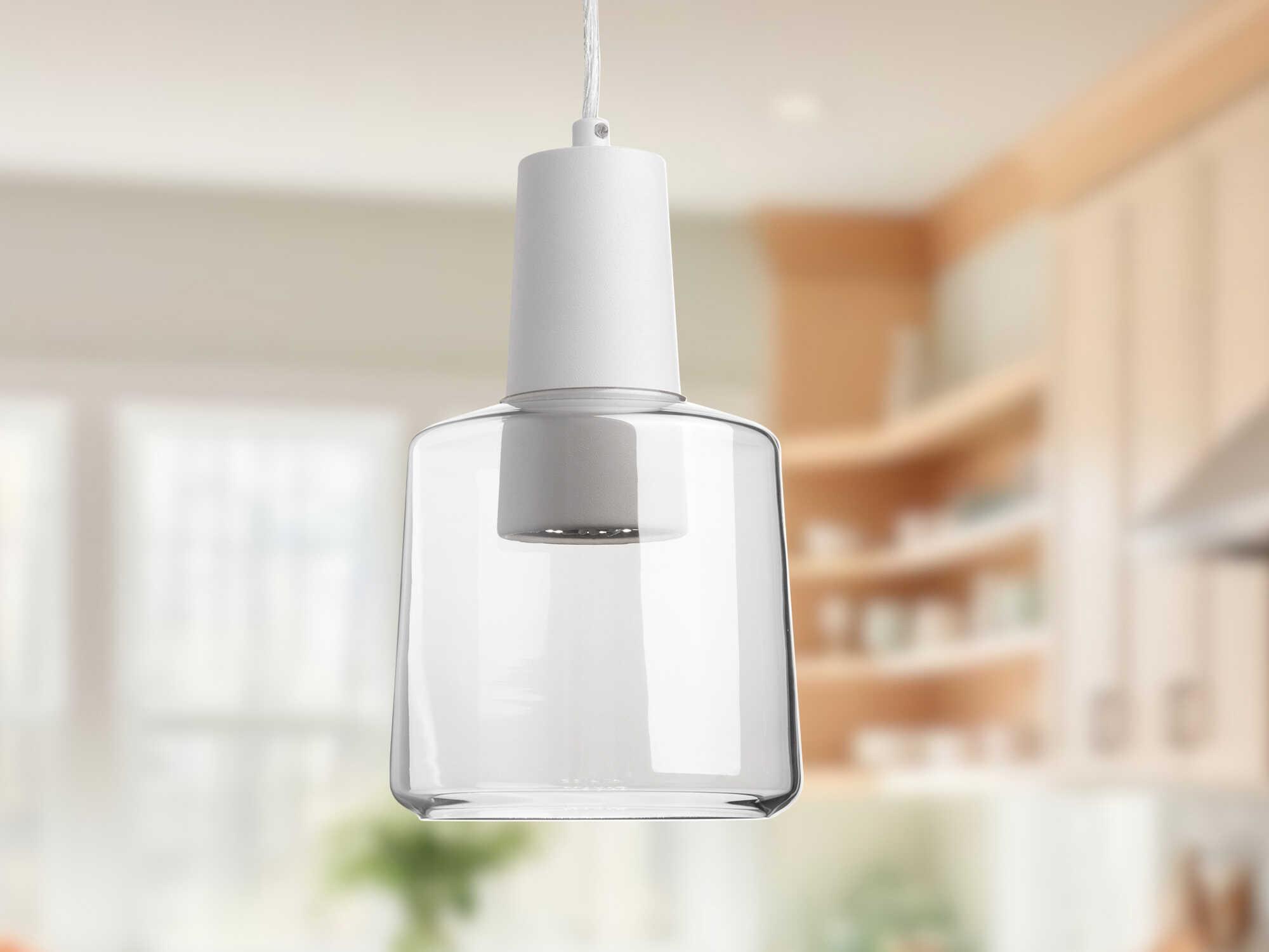 Kuzco Lighting Samson Clear Mini Pendant
