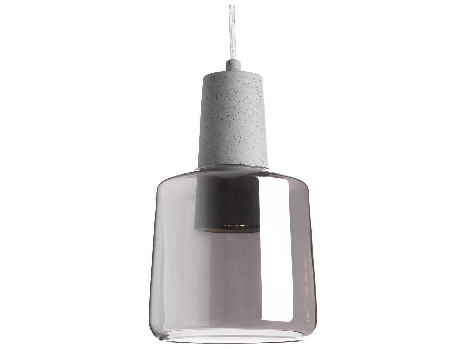 Kuzco Lighting Samson Smoked Gray Mini Pendant